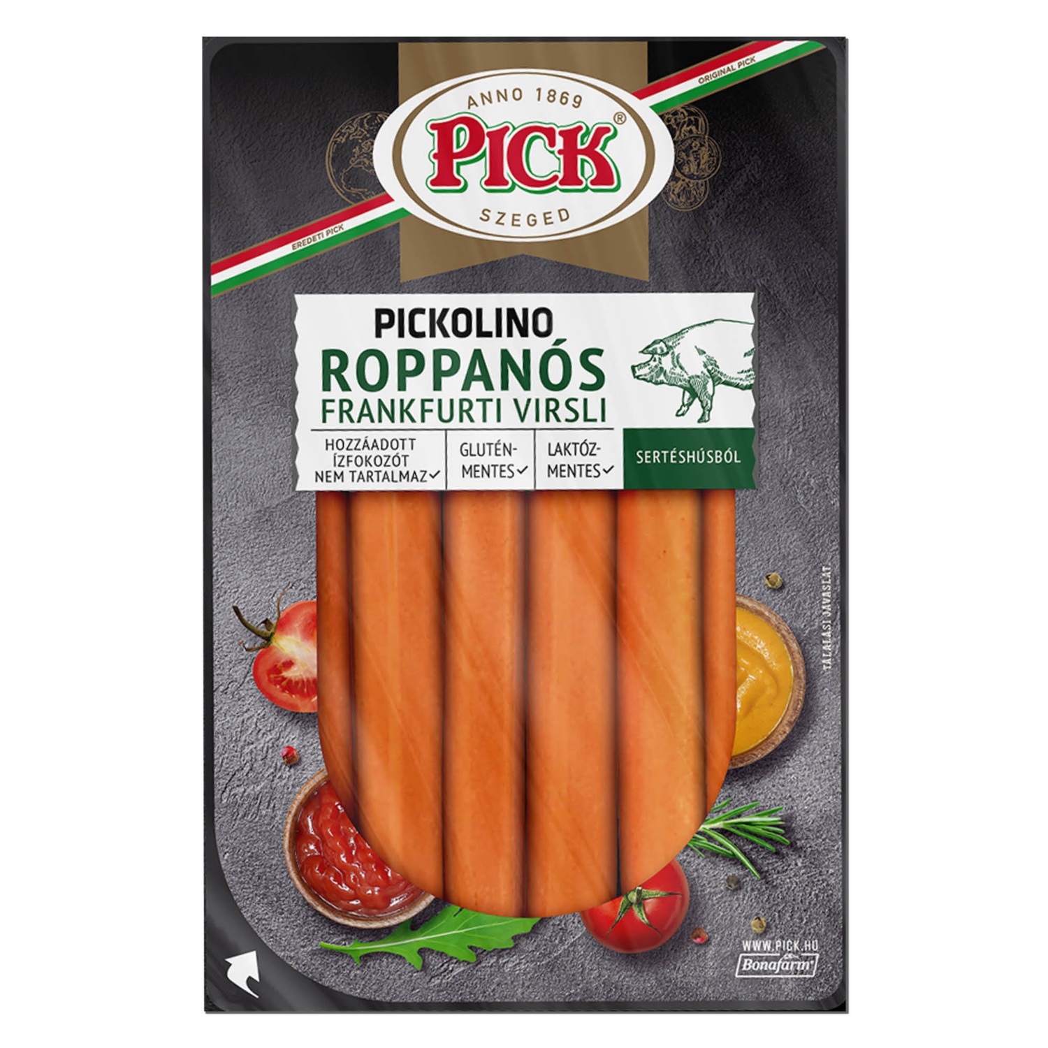 PICK Pickolino roppanós virsli, 300 g