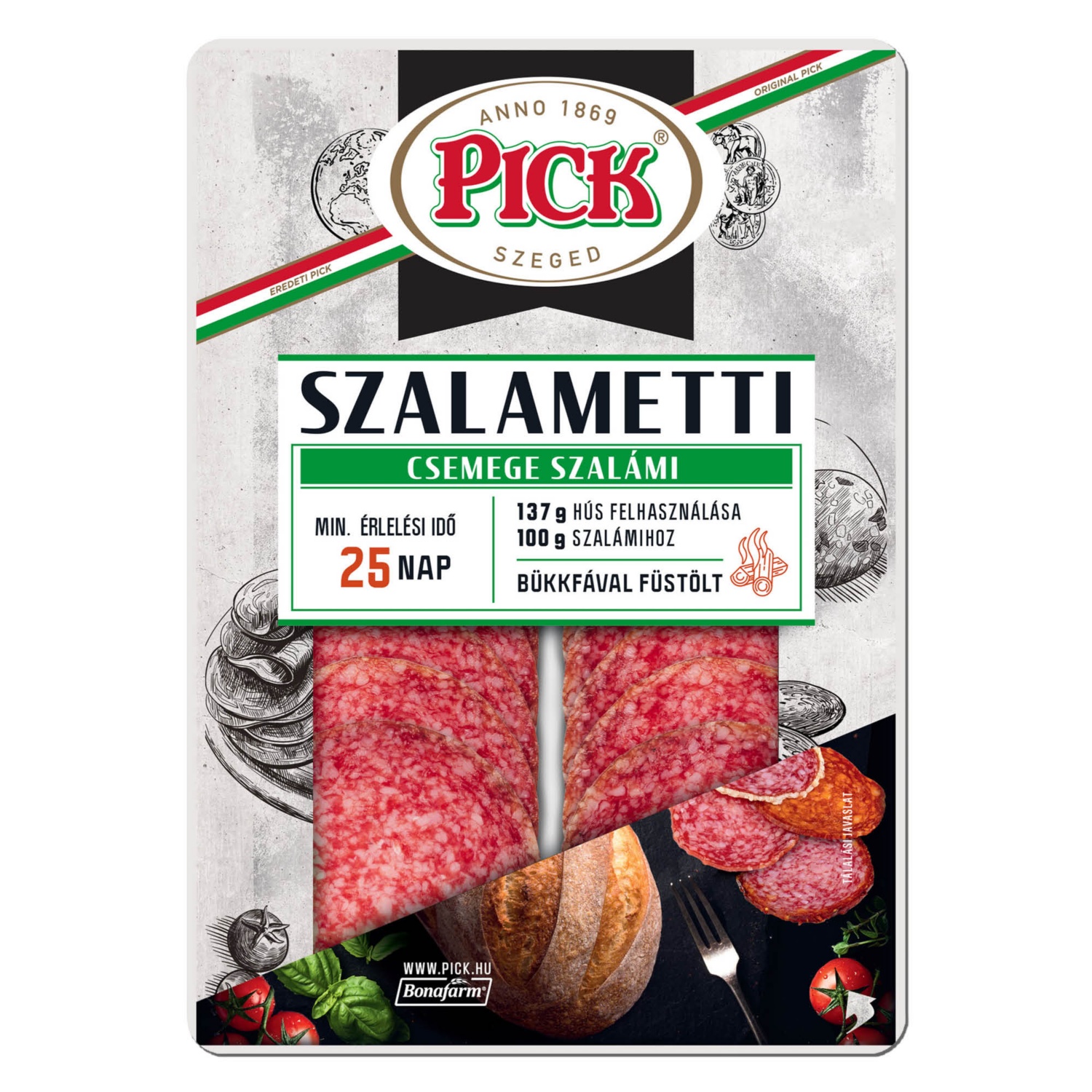 PICK Szalametti, csemege, 70 g