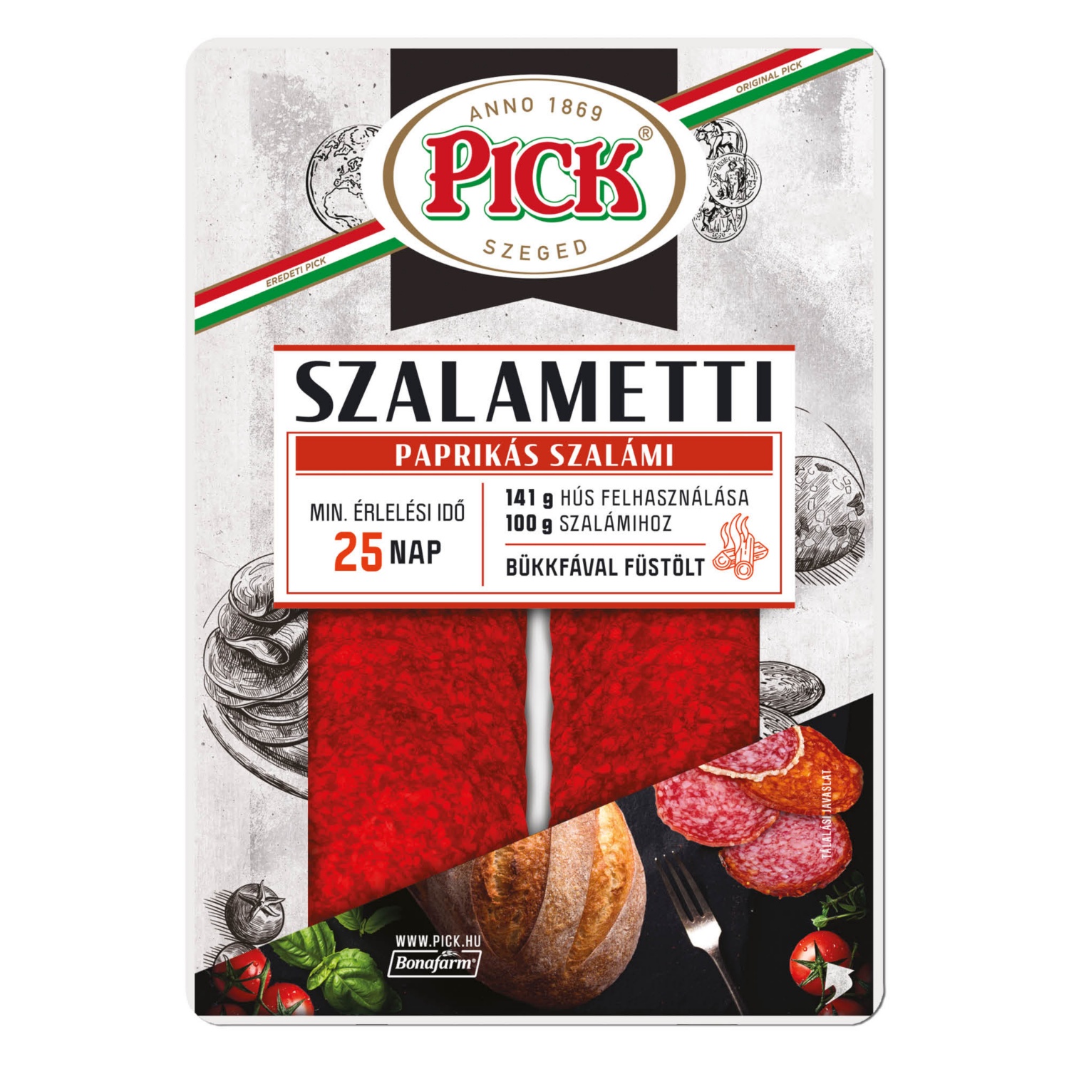 PICK Szalametti, paprikás, 70 g