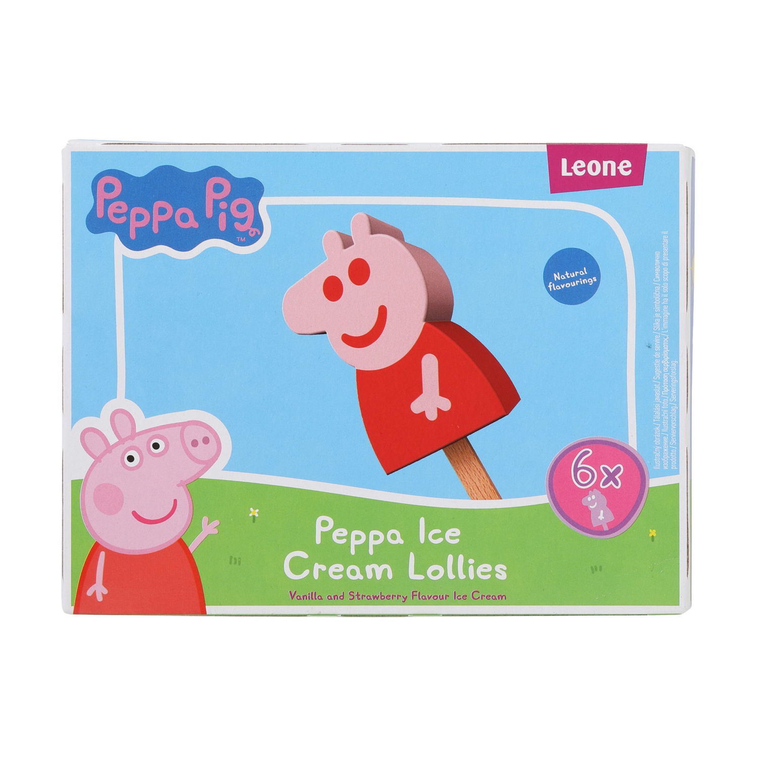 Bâtonnets glacés, Peppa Pig