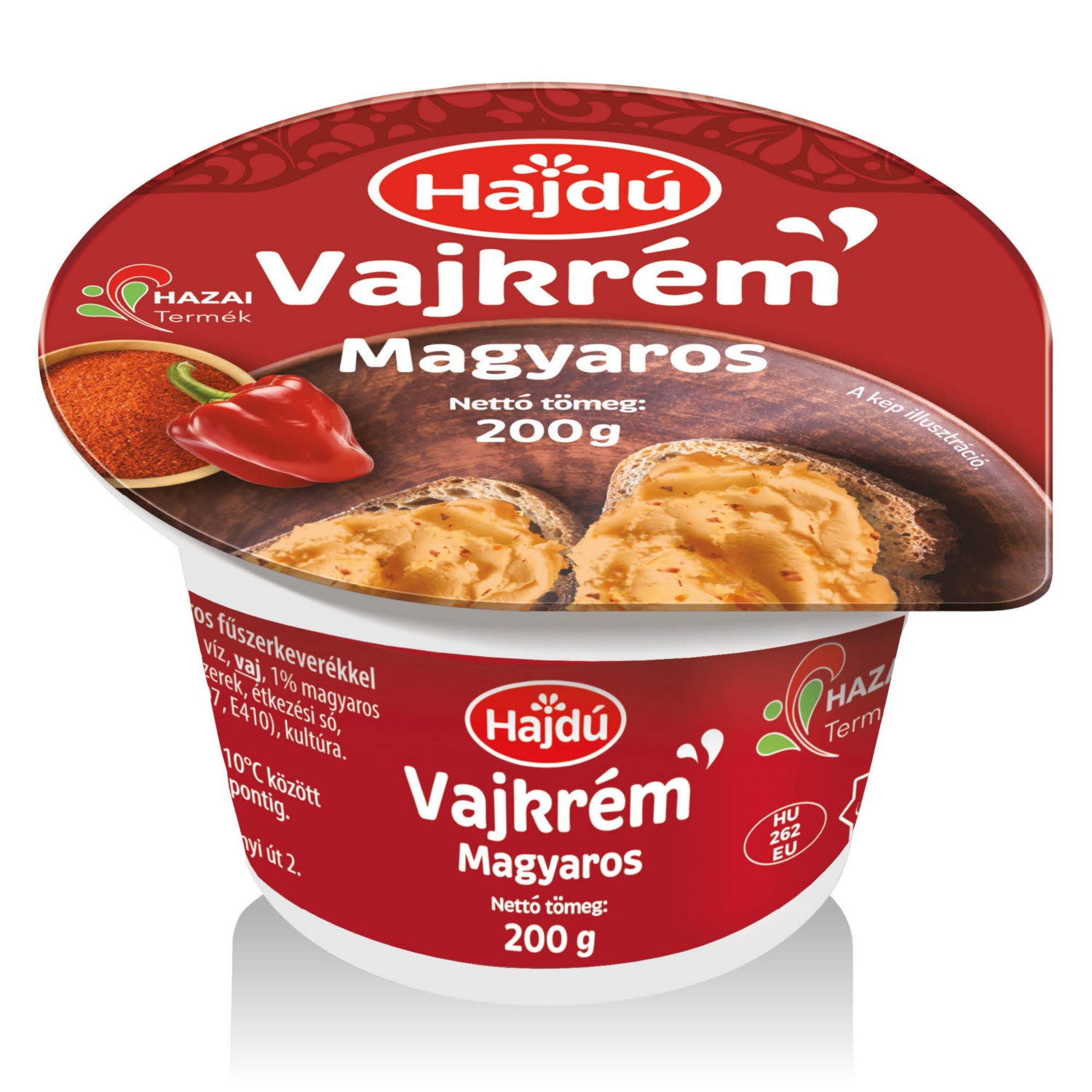 HAJDÚ Vajkrém, magyaros, 200 g