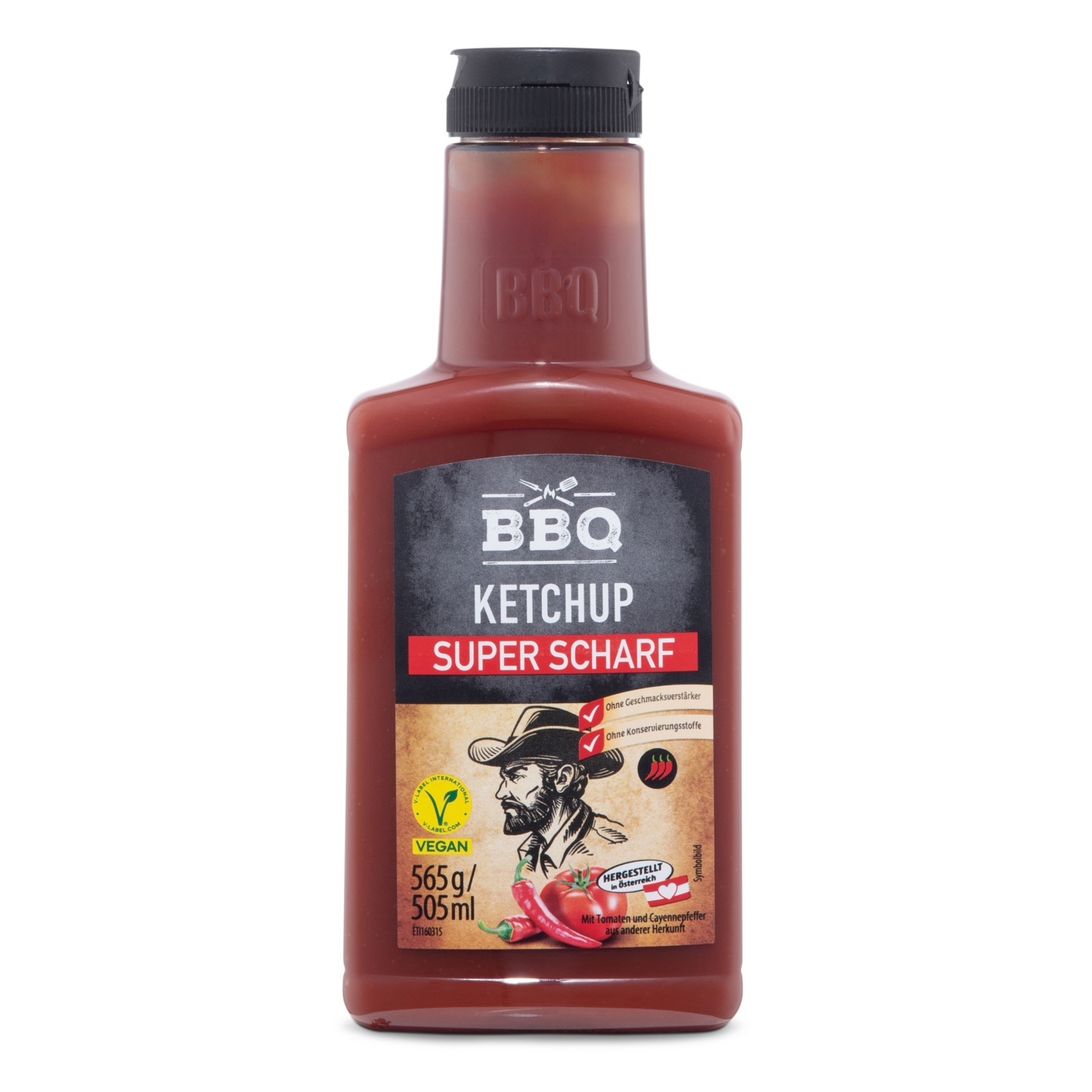 BBQ Spezialketchup, Super Scharf