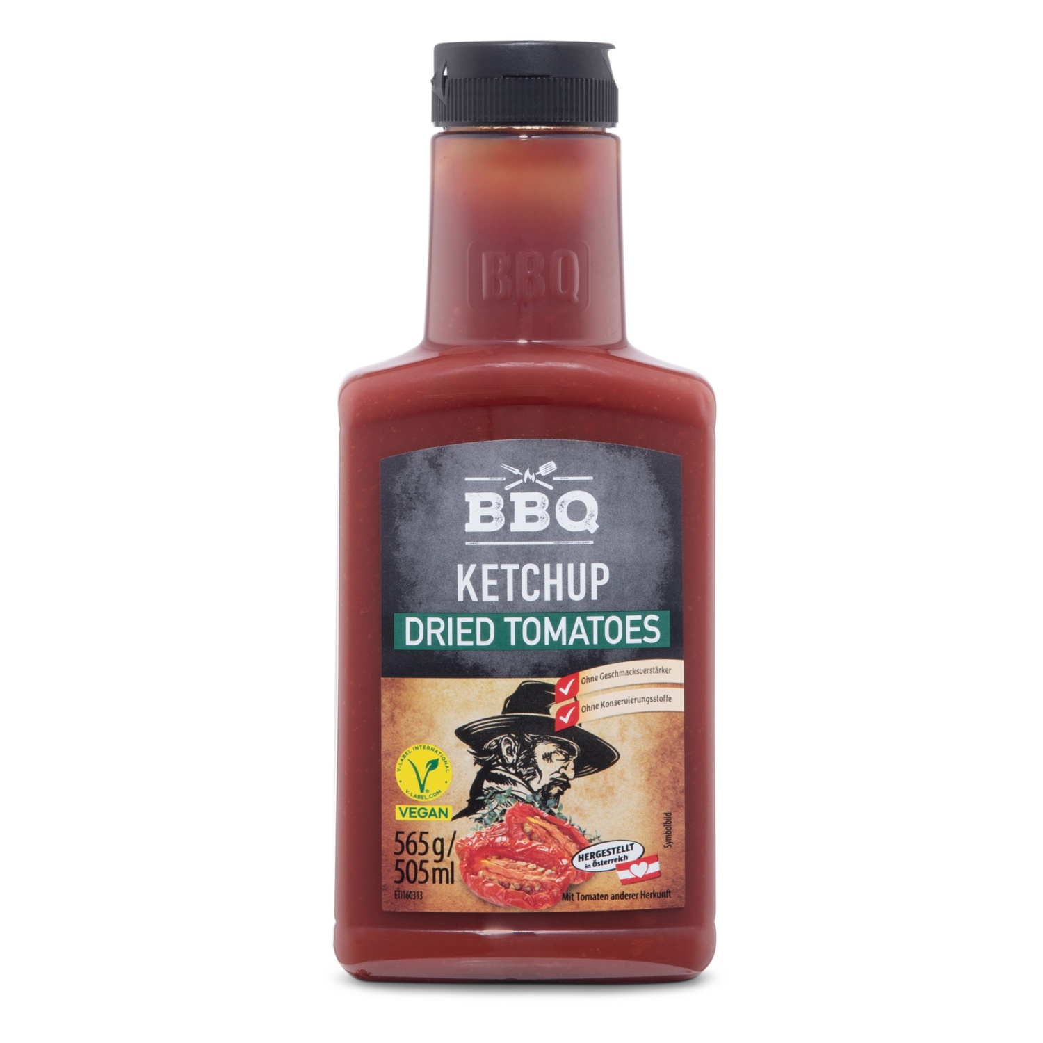 BBQ Spezialketchup, getrocknete Tomaten