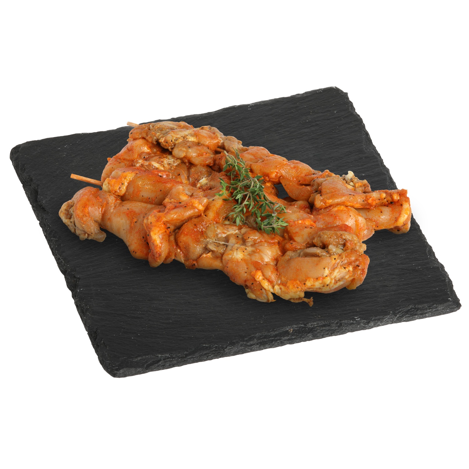 BBQ Poulet-Grillfackeln, gewürzt