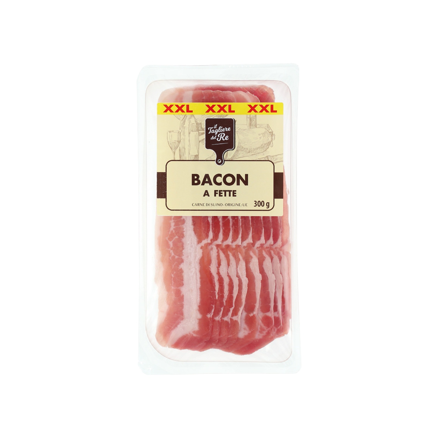 IL TAGLIERE DEL RE Bacon a fette XXL