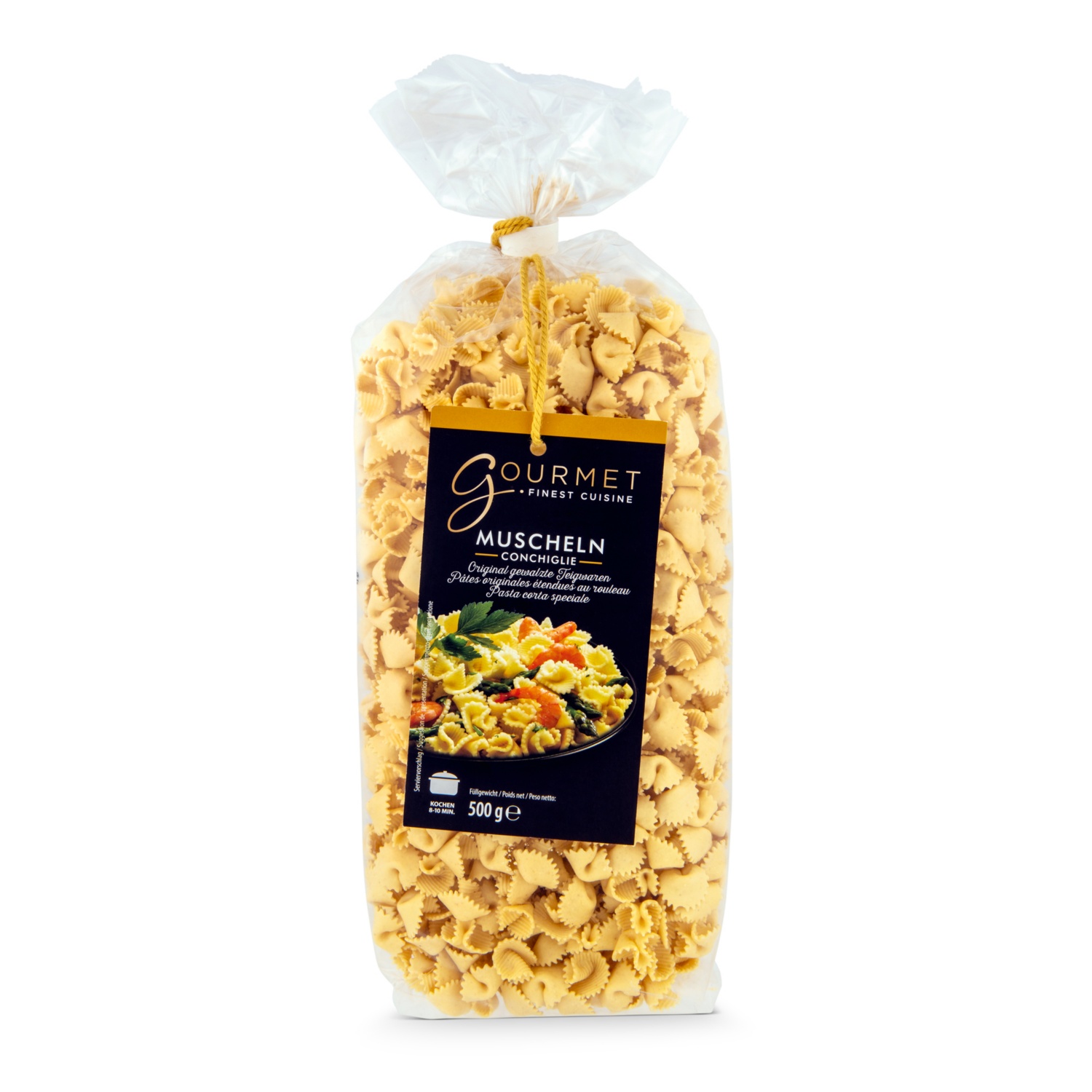 GOURMET FINEST CUISINE Premium Nudeln gewalzt, Muscheln