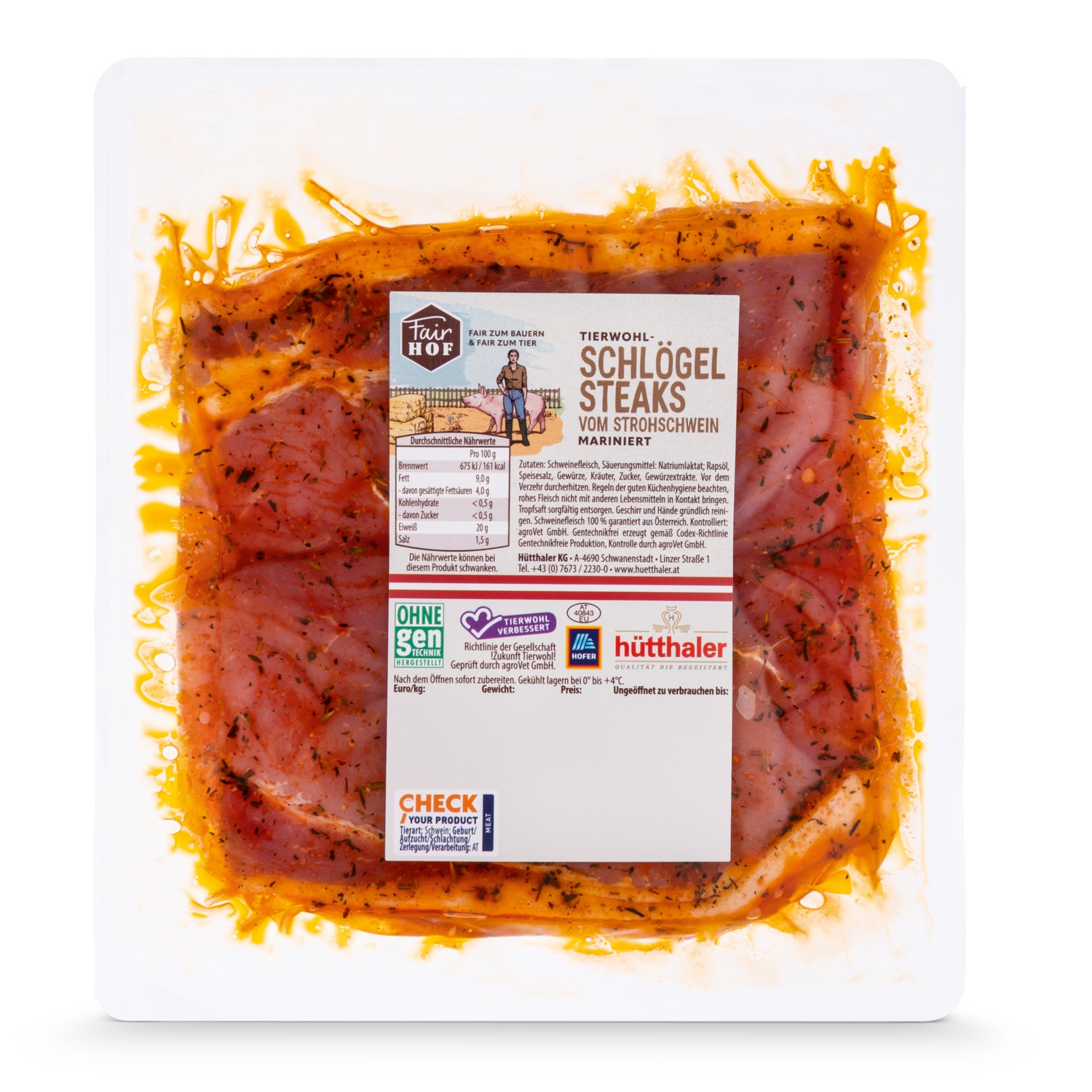 FAIR HOF Grill-Mix, Hüft-Steaks