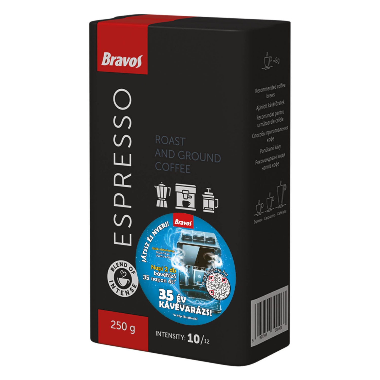 BRAVOS Espresso, 250 g