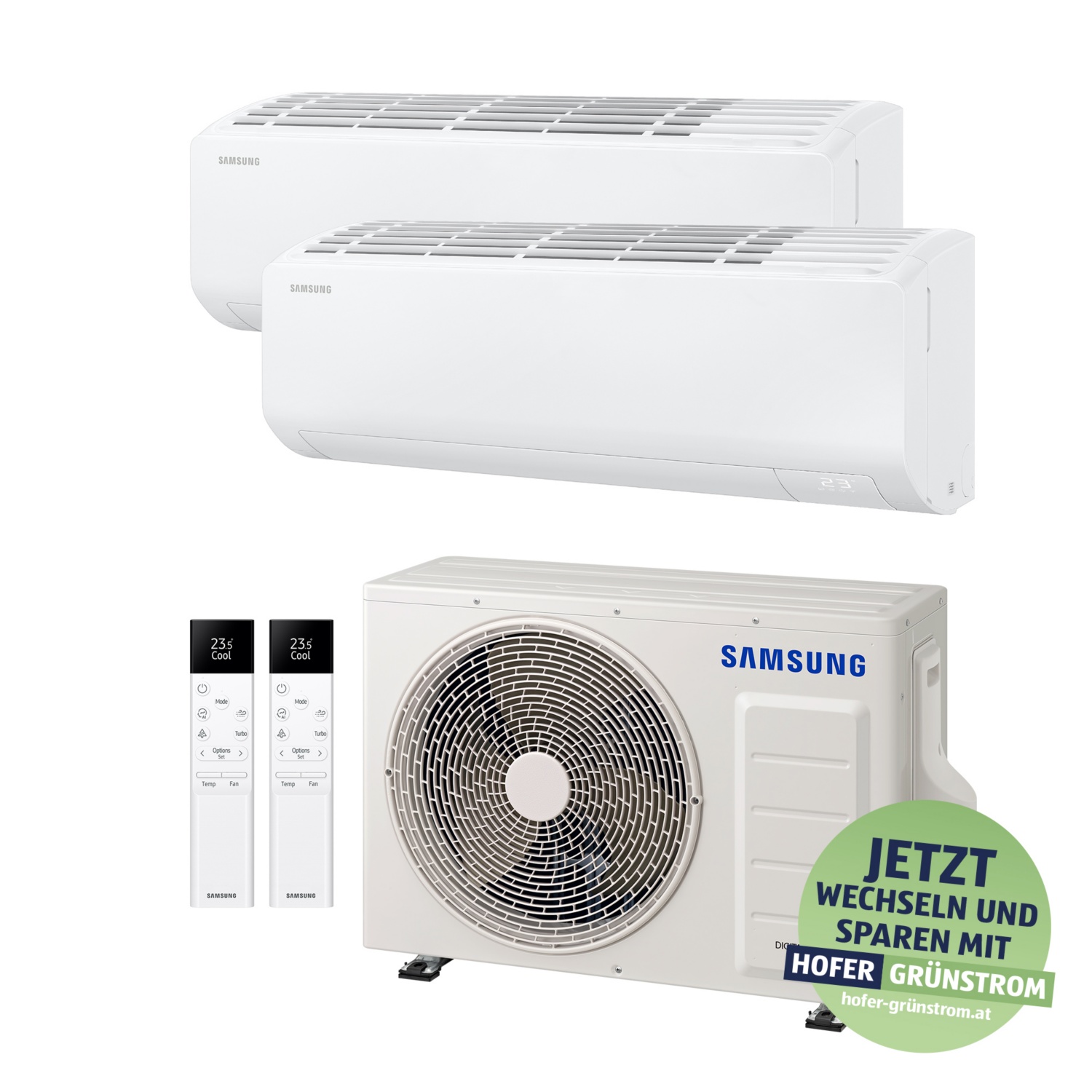 SAMSUNG Inverter-Split-Klimagerät Dual