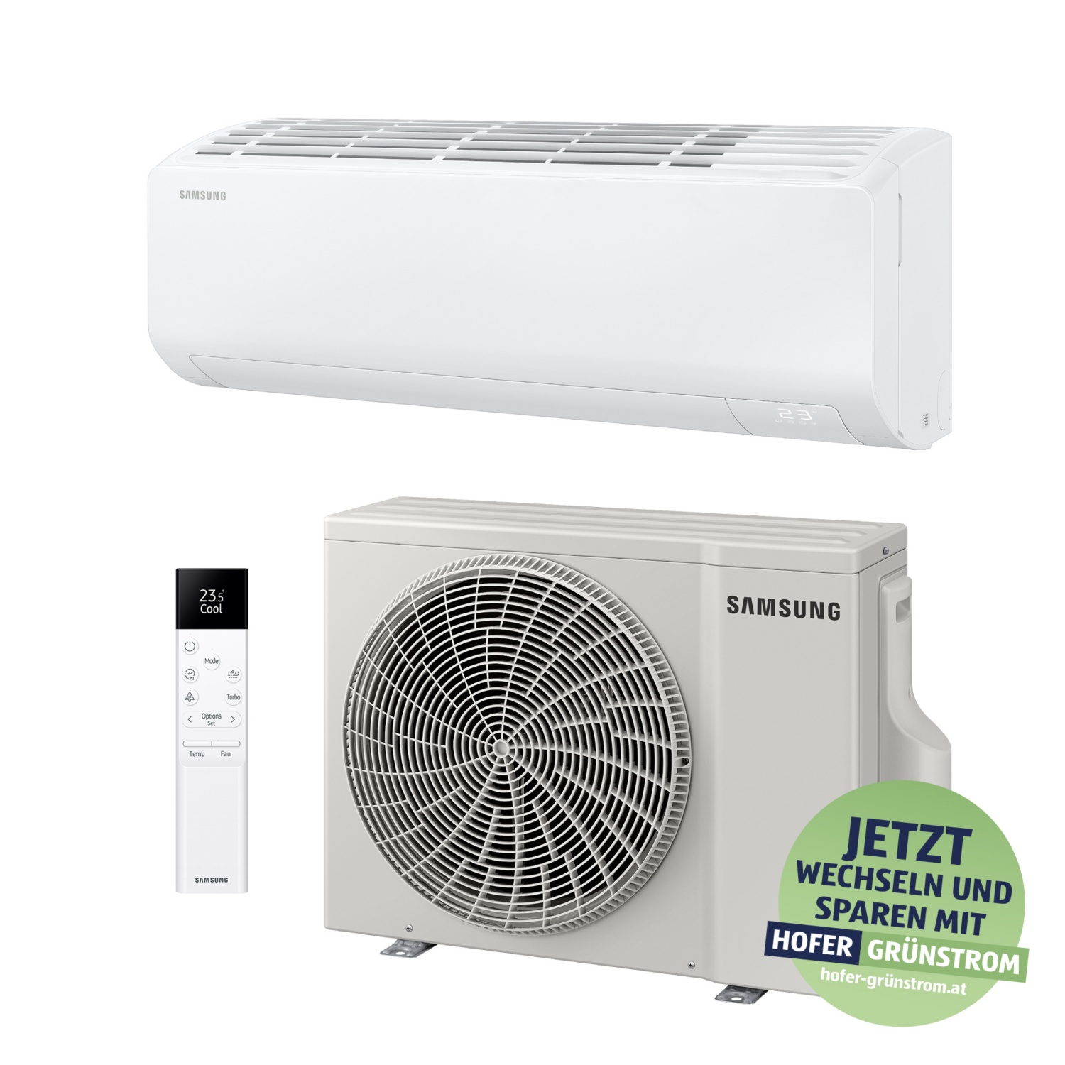 SAMSUNG Inverter-Split-Klimagerät Single