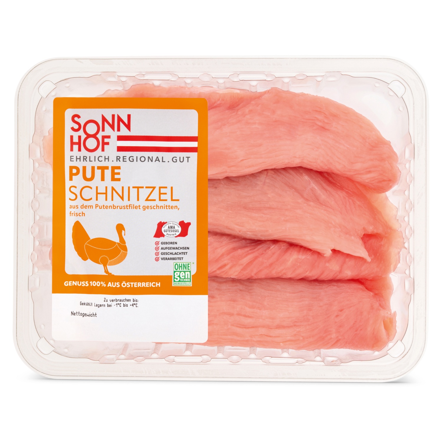 SONNHOF Putenschnitzel natur