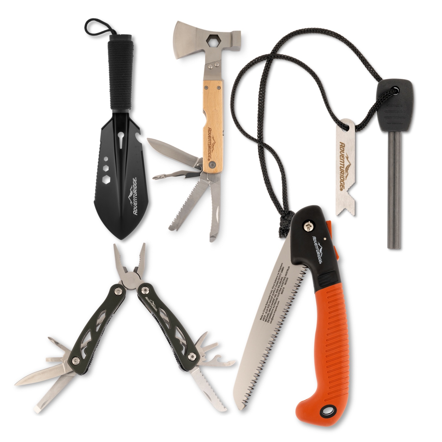 ADVENTURIDGE Outdoor-Werkzeuge