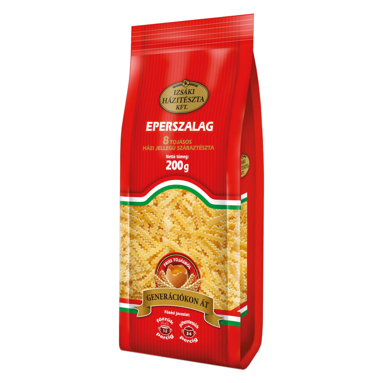 IZSÁKI Tészta, eperszalag, 200 g