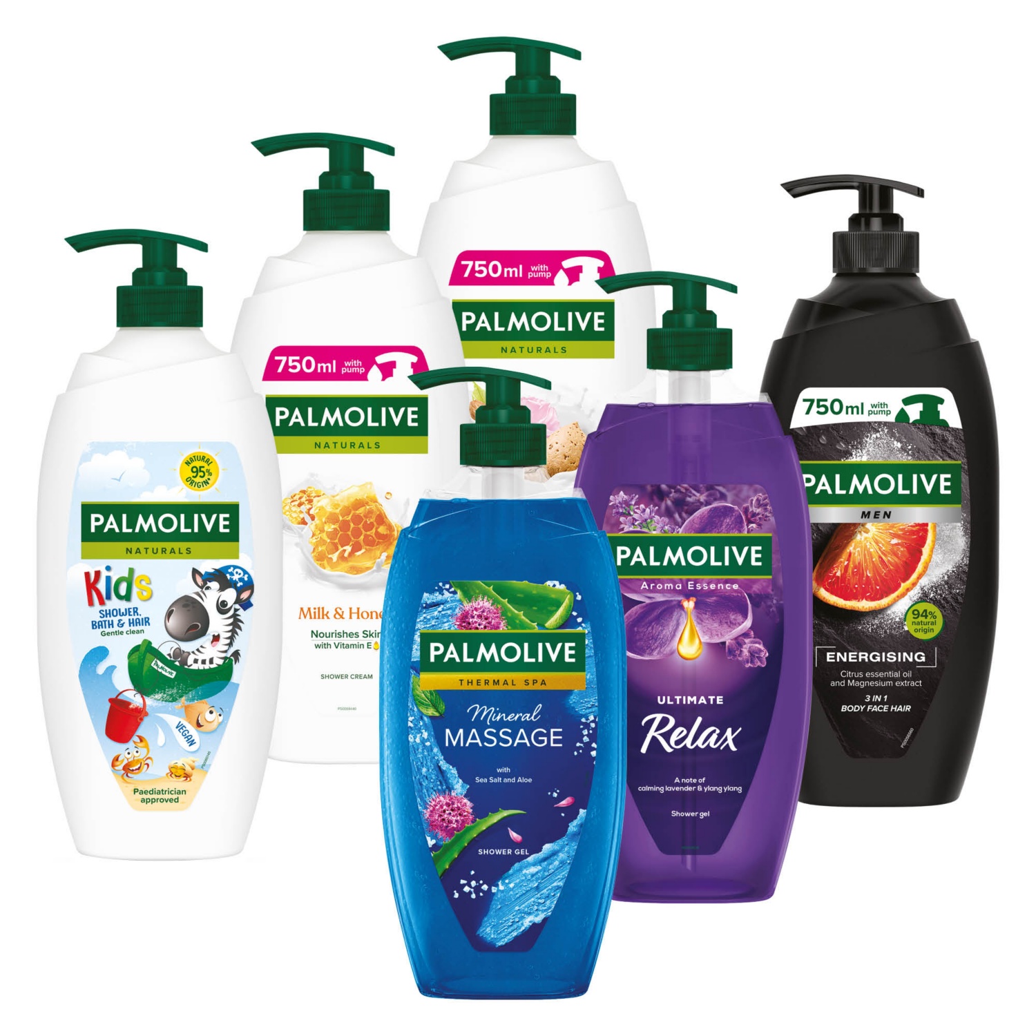 PALMOLIVE Tusfürdő, 750 ml