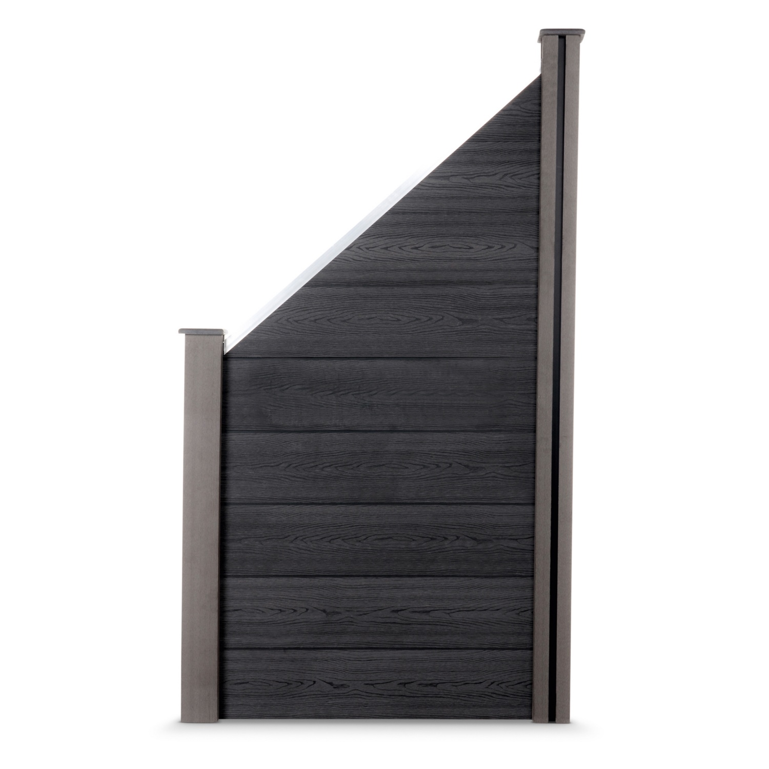 HOME DELUXE WPC Sichtschutzzaun Schrägelement Callado