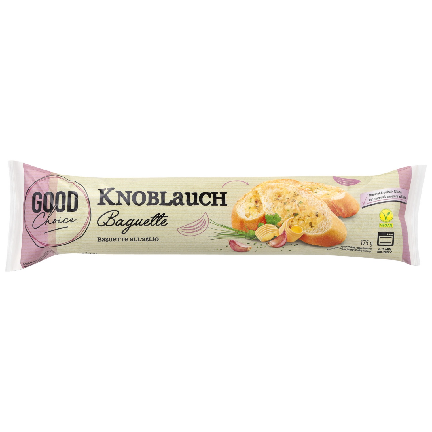 GOOD CHOICE Baguette, Knoblauch
