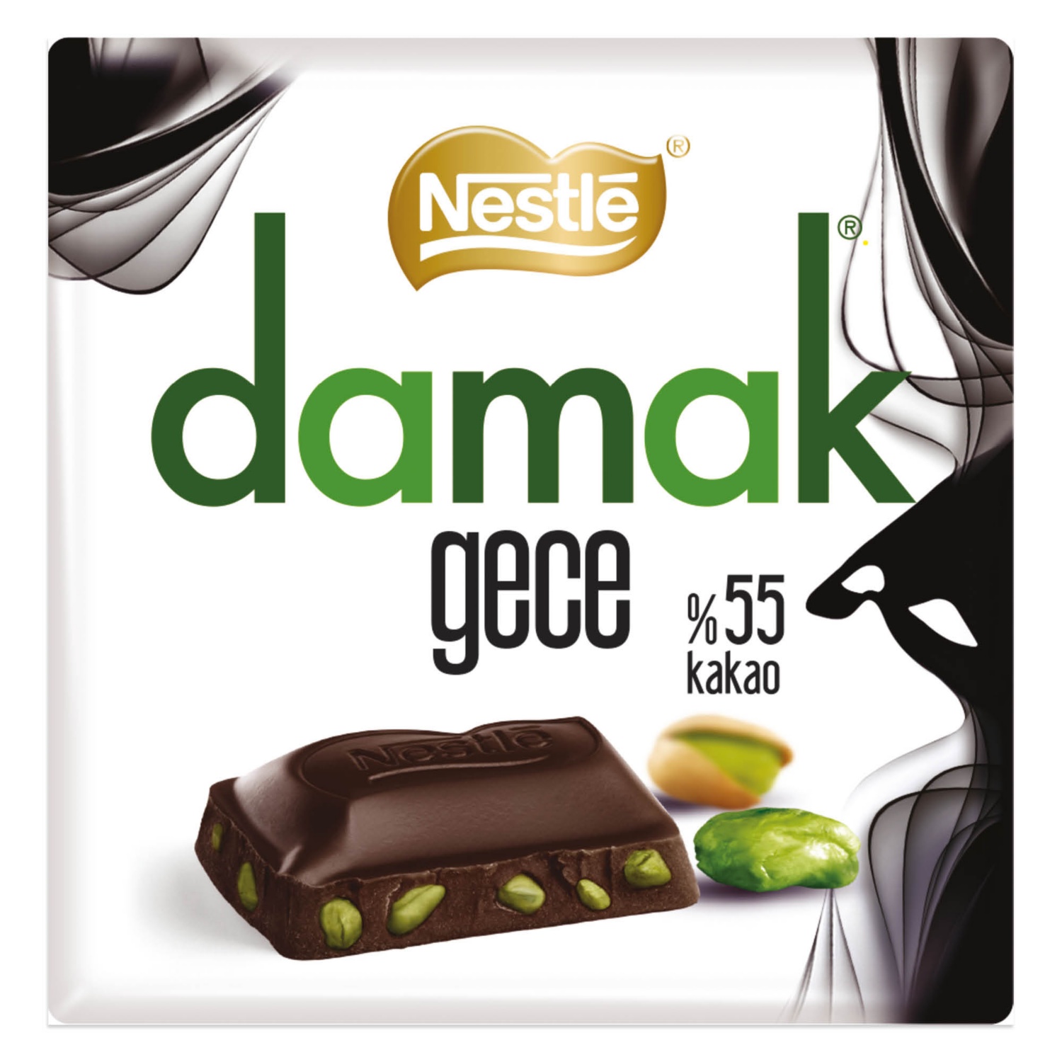 NESTLÉ Damak csokoládé, étcsokoládé, 60 g