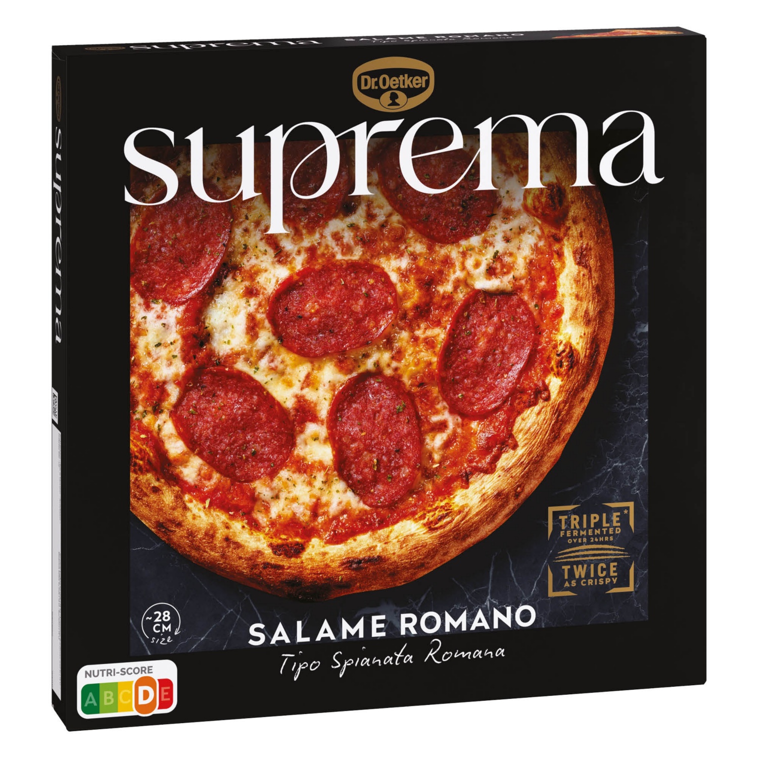 DR. OETKER Suprema pizza, szalámis, 487 g