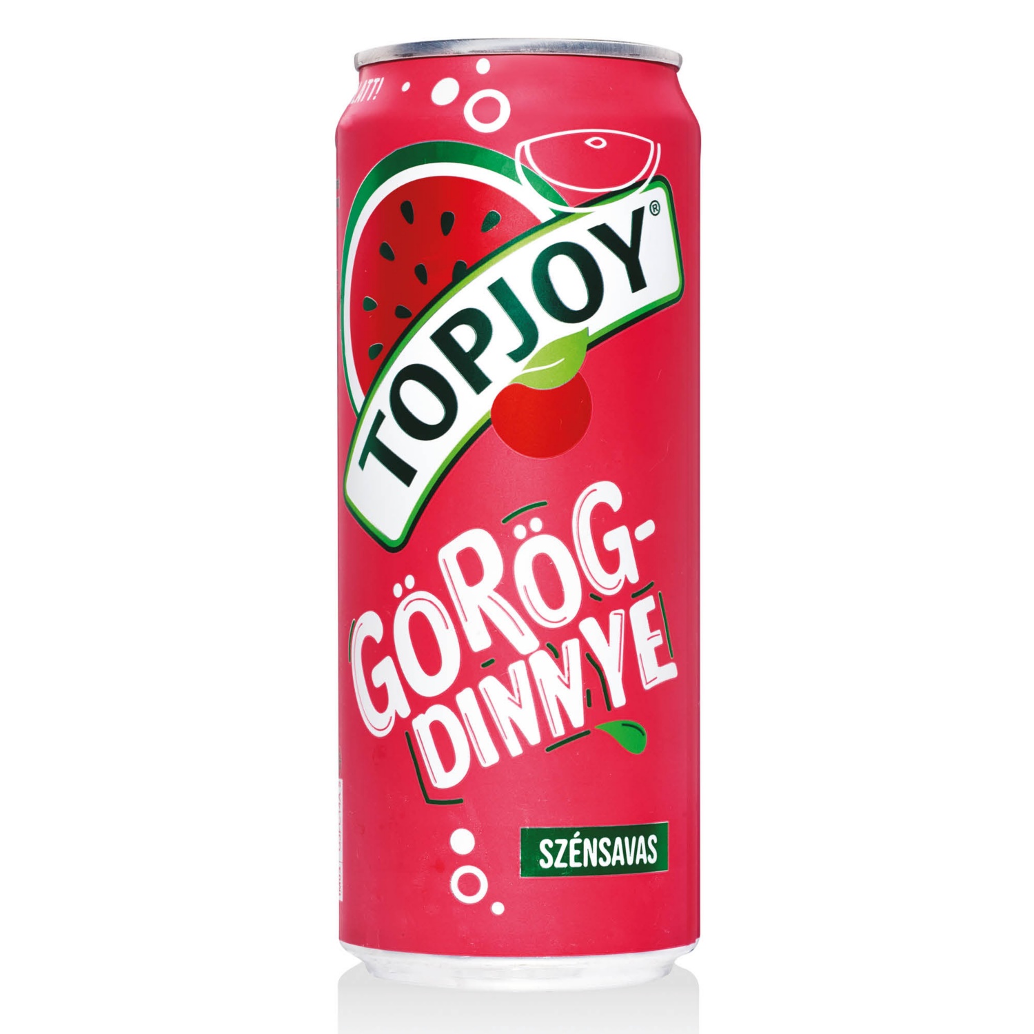 TOPJOY Szénsavas üdítőital, görögdinnye, 0,33 l