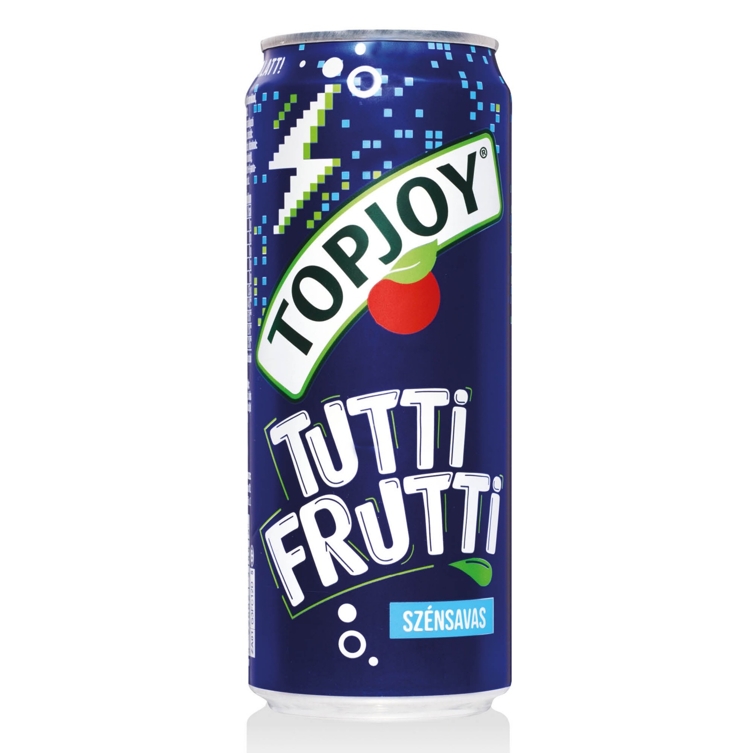 TOPJOY Szénsavas üdítőital, tutti frutti, 0,33 l