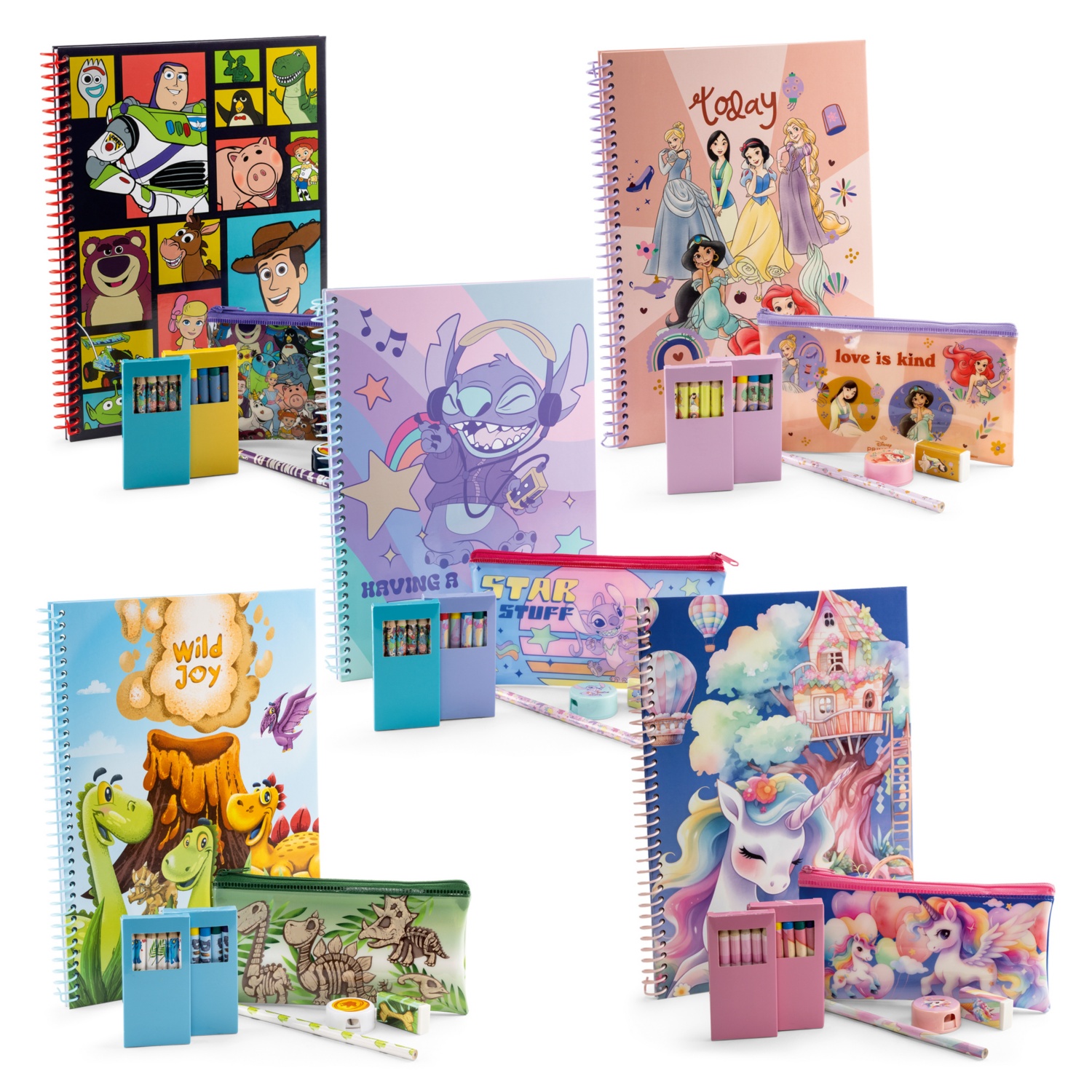 MULTIPLE LICENSED Lizenz Schreibwaren-Set