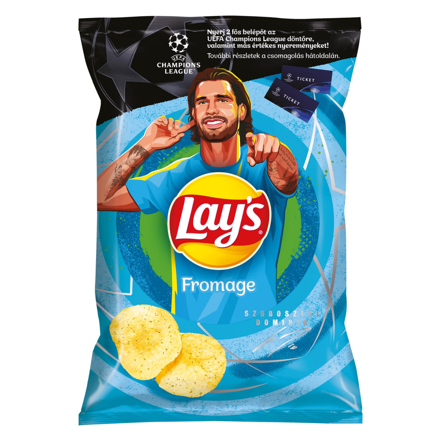 LAY'S Chips, tejfölös-zöldfűszeres, 130 g