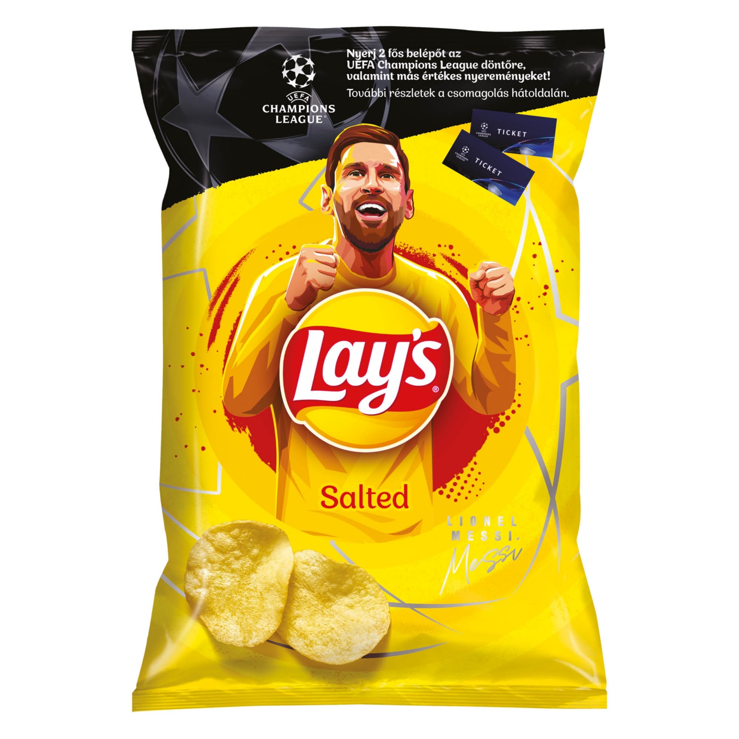 LAY'S Chips, sós, 130 g