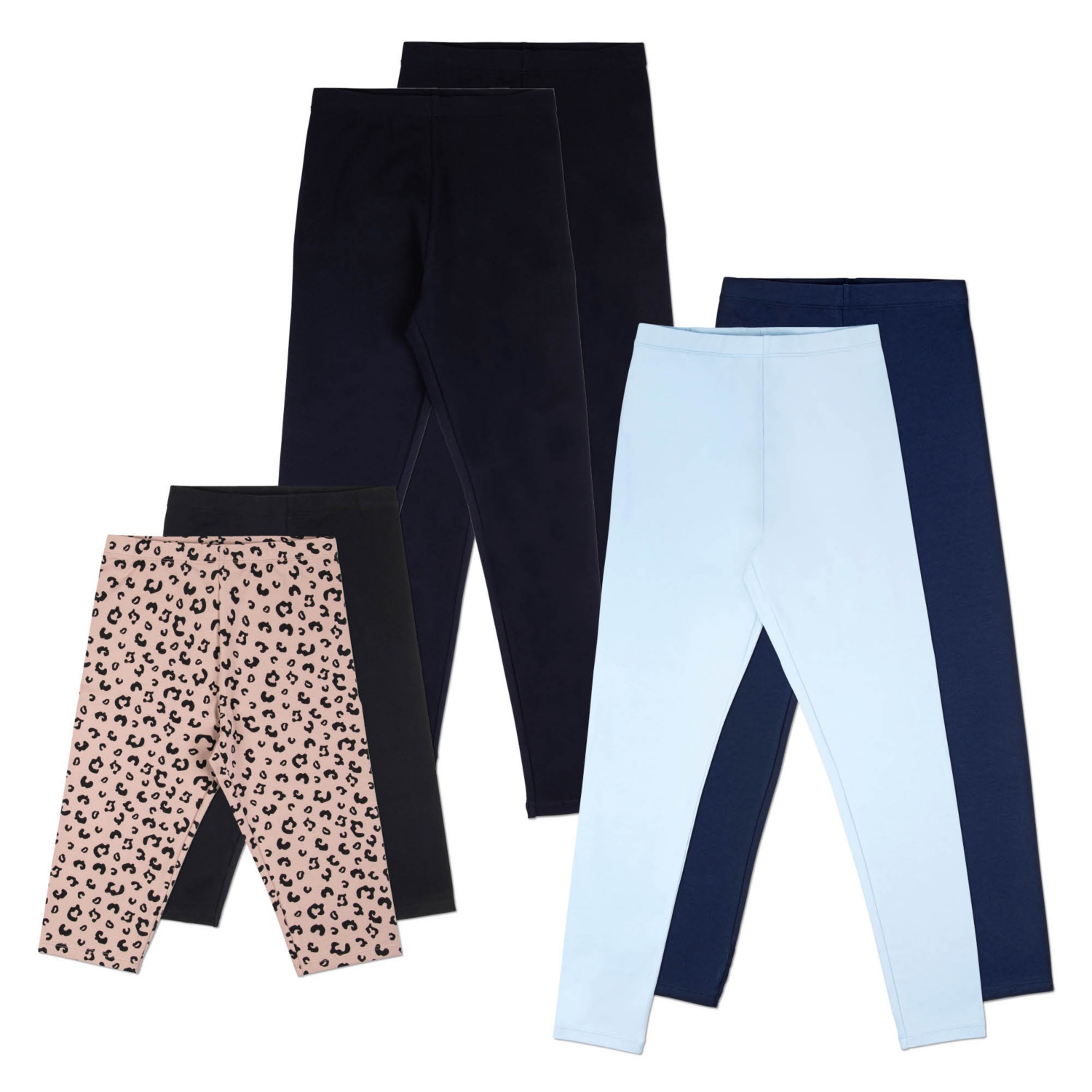 LILY & DAN Gyermek leggings, 2 darab