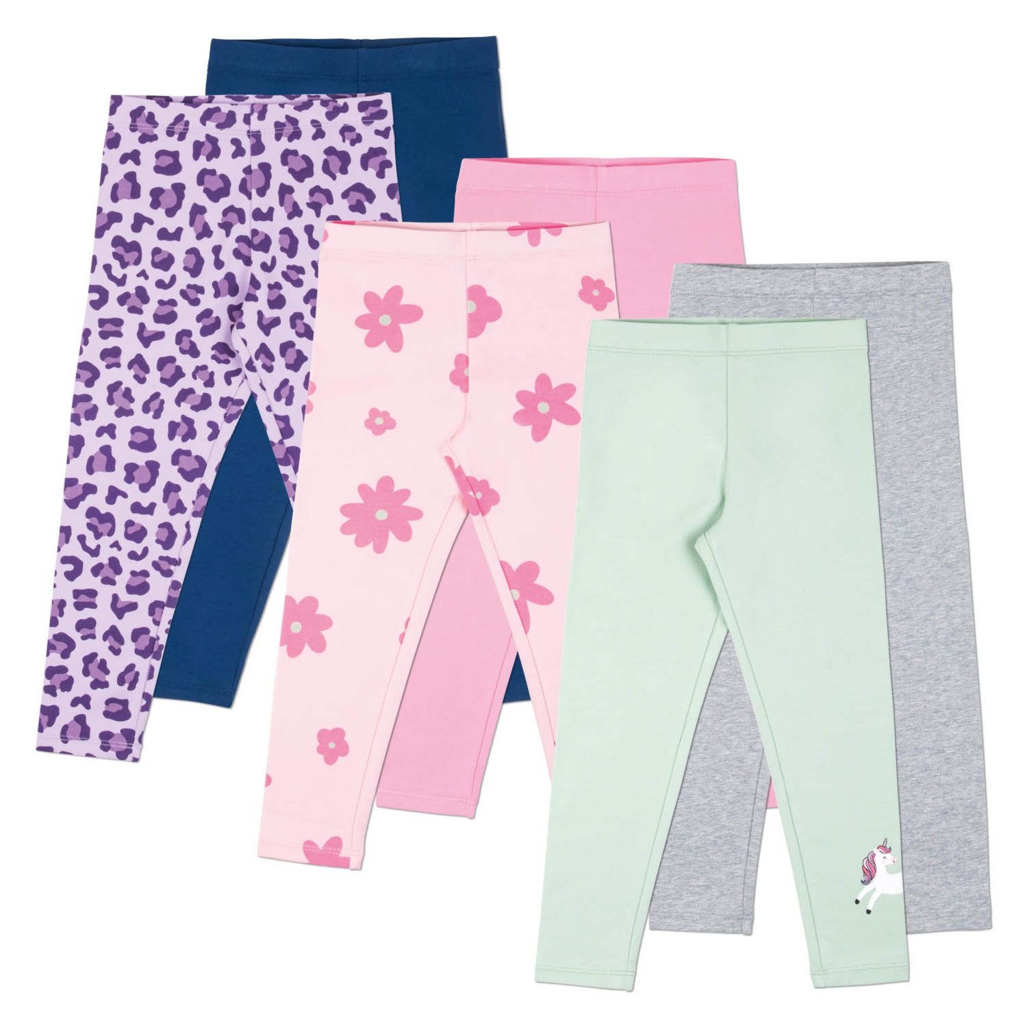 LILY & DAN Kisgyermek leggings, 2 darab