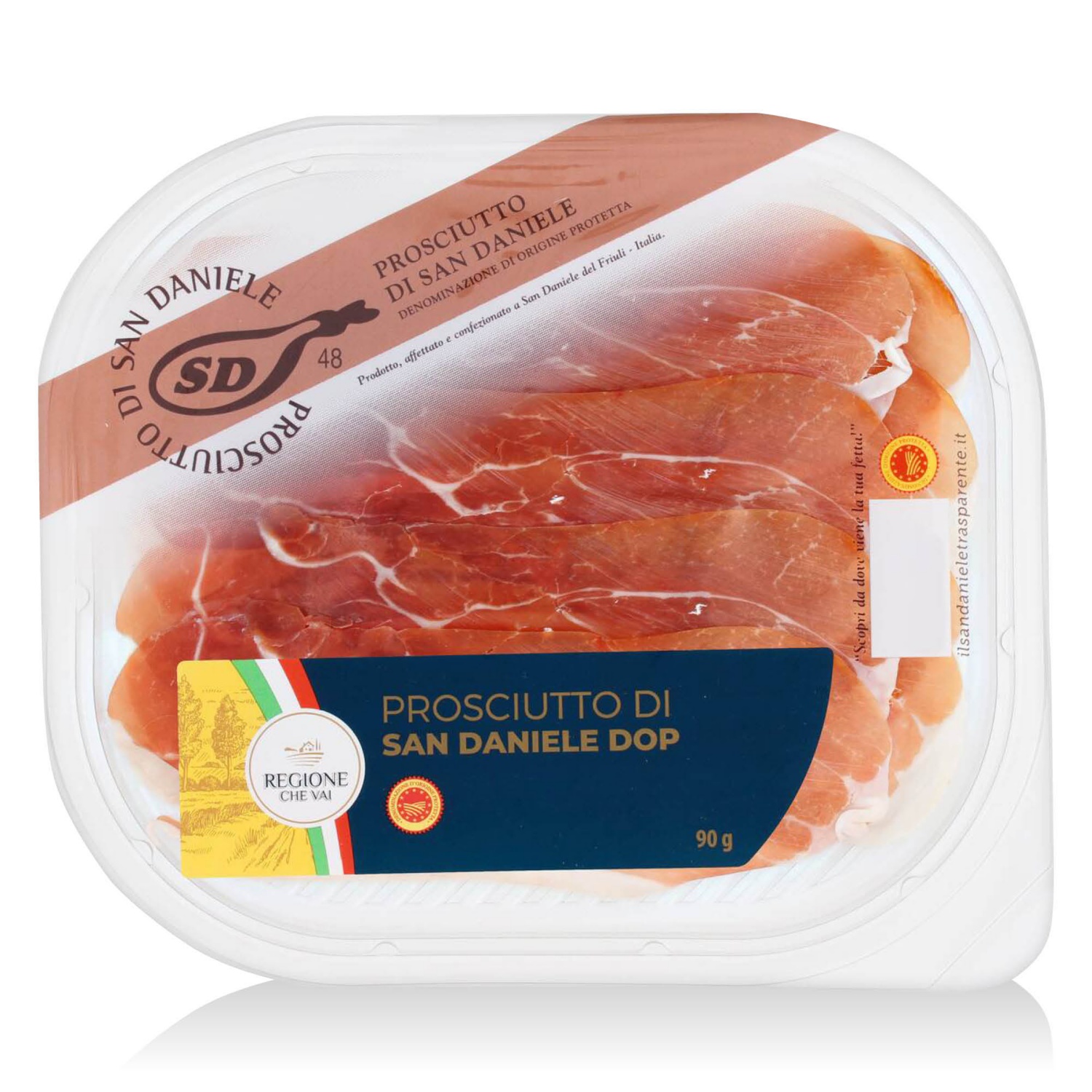 REGIONE CHE VAI Prosciutto di San Daniele DOP, 90 g