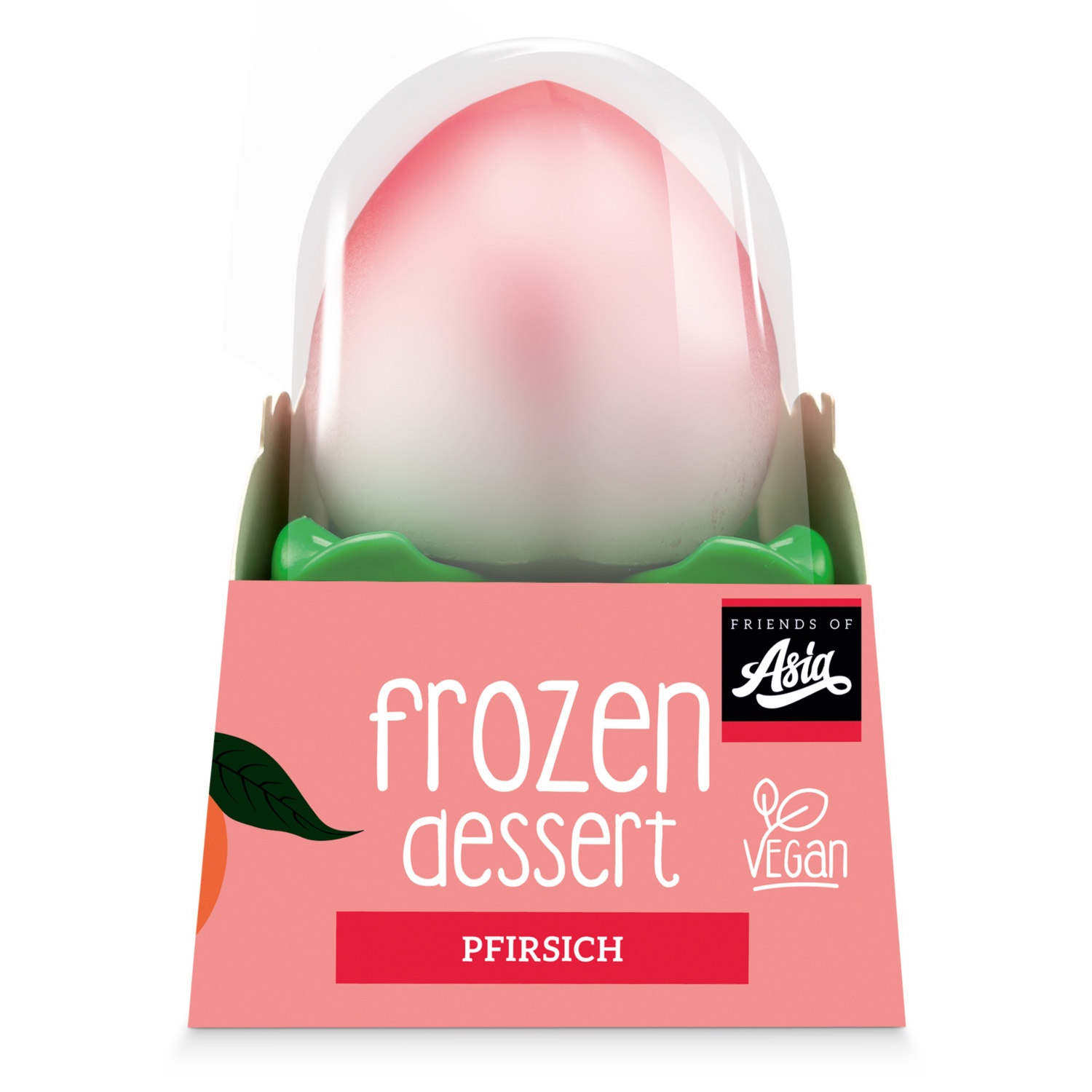 Asiatisches Früchte Dessert, Pfirsich