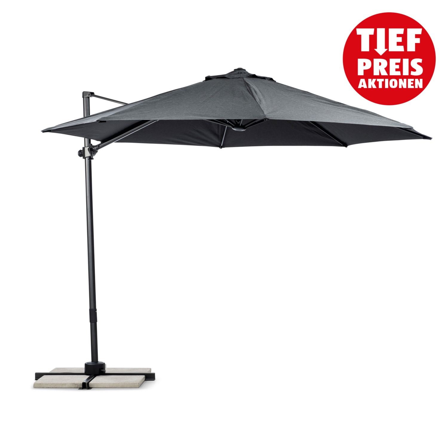 BELAVI Ampelschirm anthrazit
