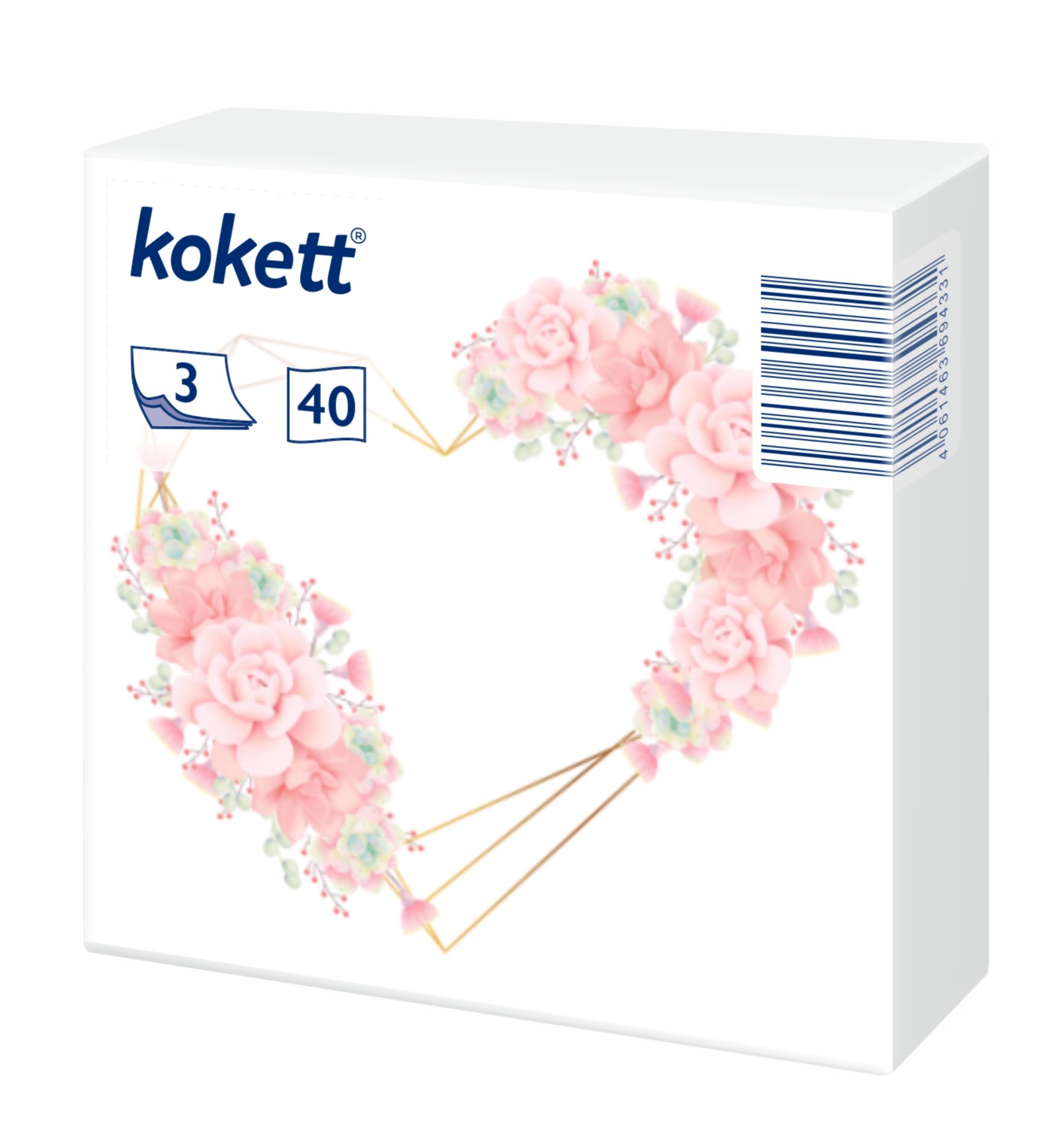 KOKETT Szalvéta, 40 darab