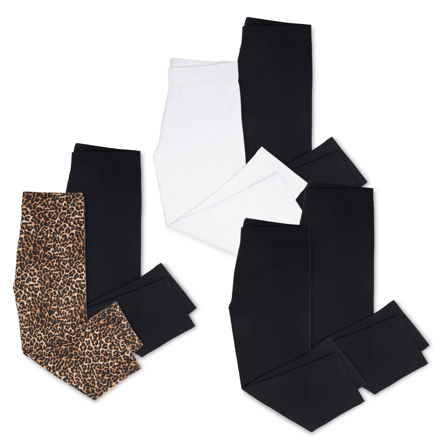 UP 2 FASHION BASICS Női capri leggings, 2 darab
