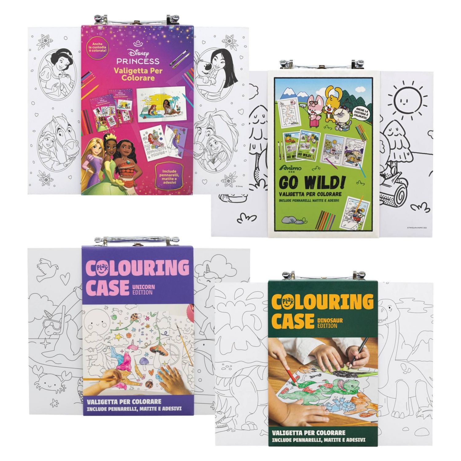 DISNEY Set Attività e Colori