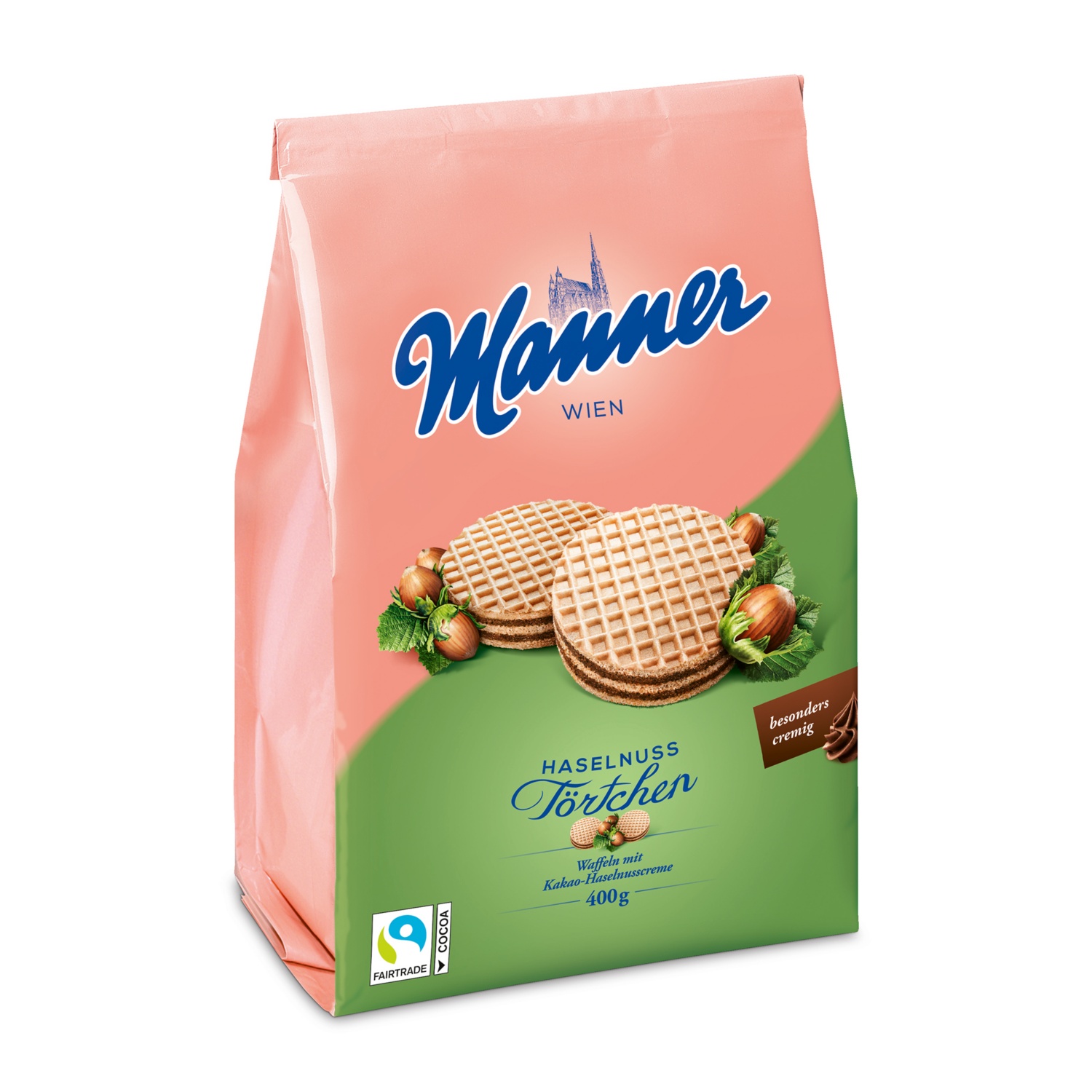 MANNER Ostya, mogyorós, 400 g