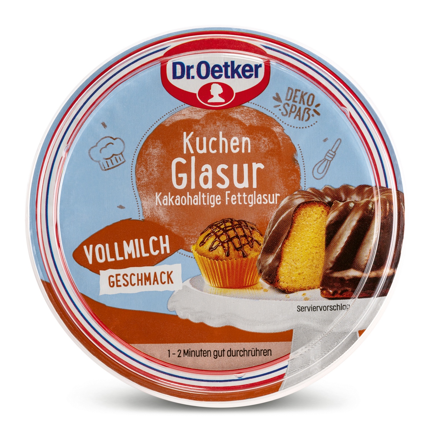 DR. OETKER Glasur, Vollmilch