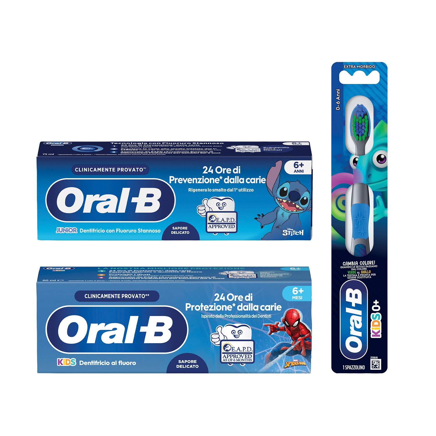 ORAL B Spazzolino/dentifricio