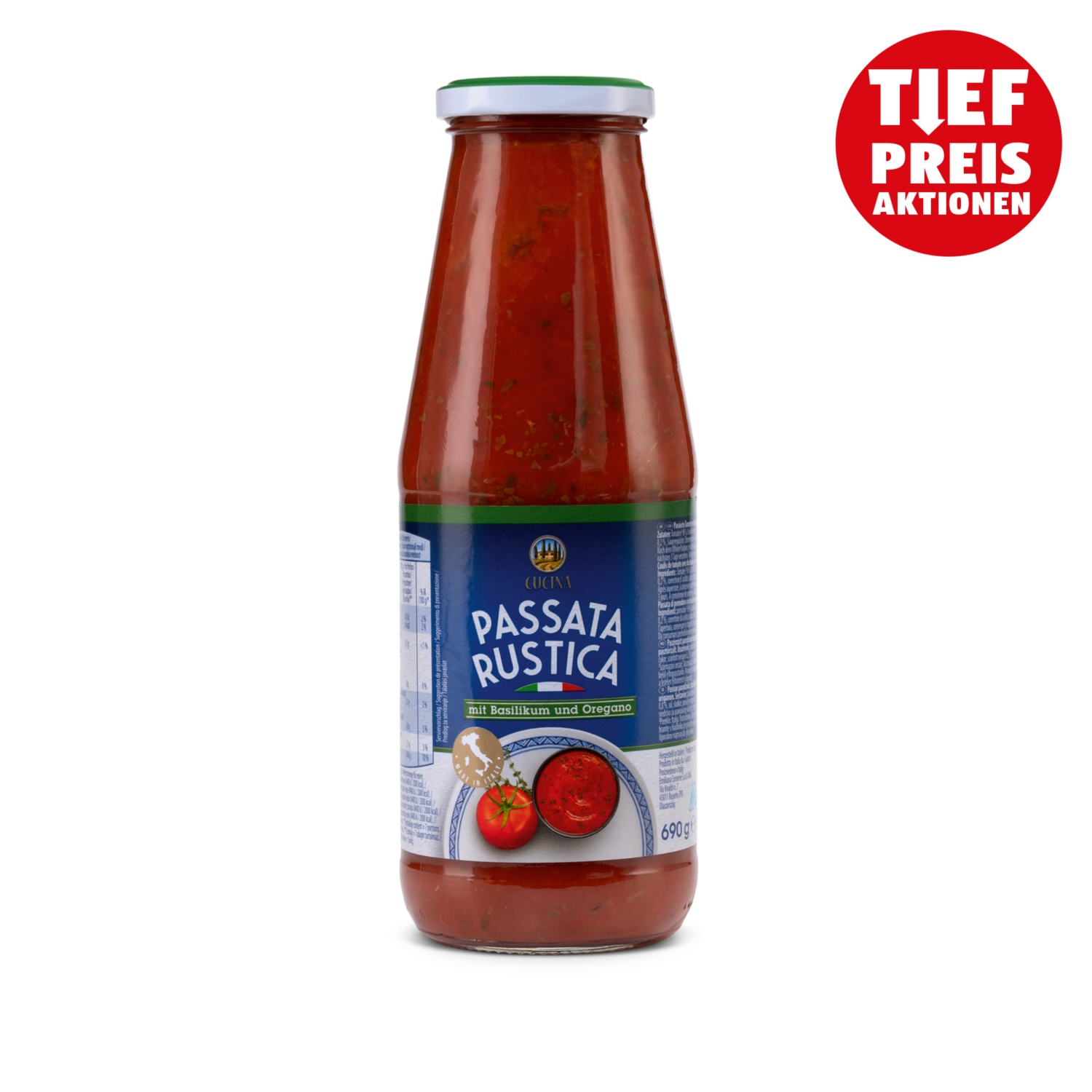 CUCINA Passata Rustica, Kräuter