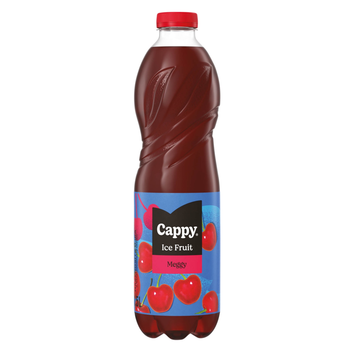 CAPPY Ice Fruit gyümölcsital, meggy, 1,5 l