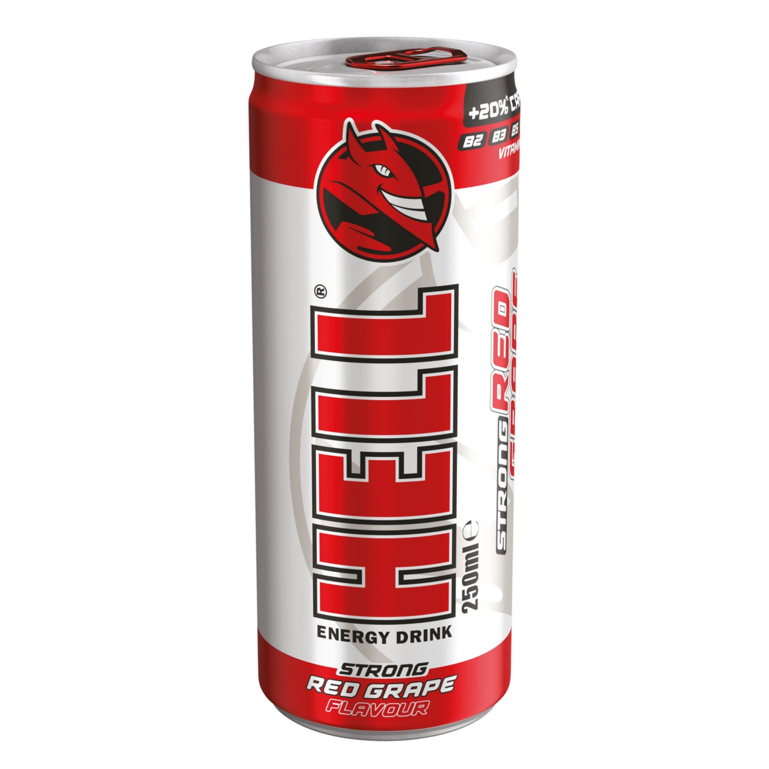 HELL ENERGY Energiaital, Strong Red Grape, 0,25 l