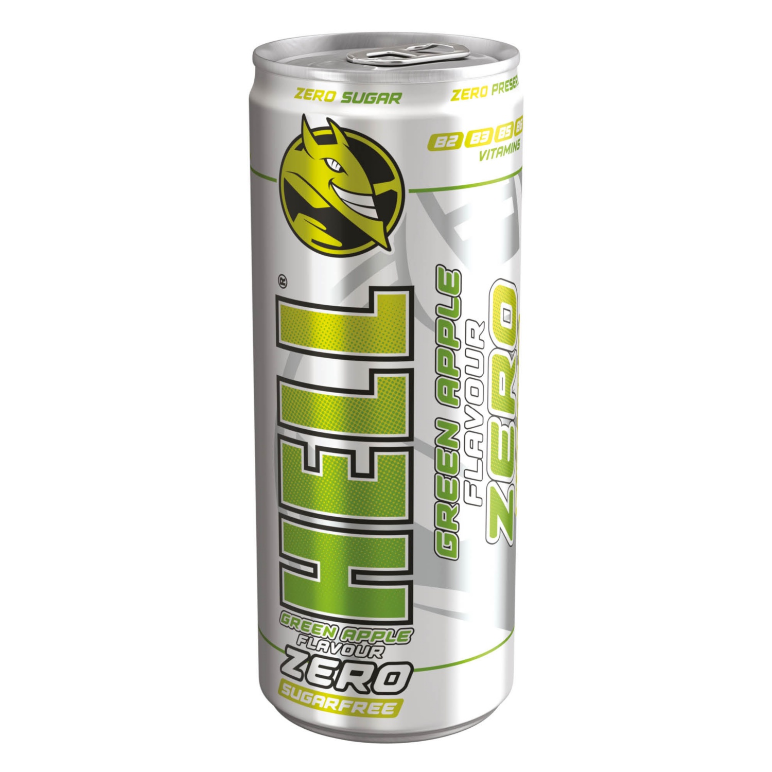 HELL ENERGY Energiaital, Green Apple Zero, 0,25 l