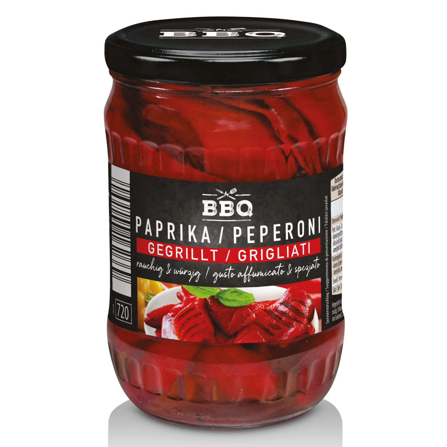 BBQ Grillezett paprika, 680 g