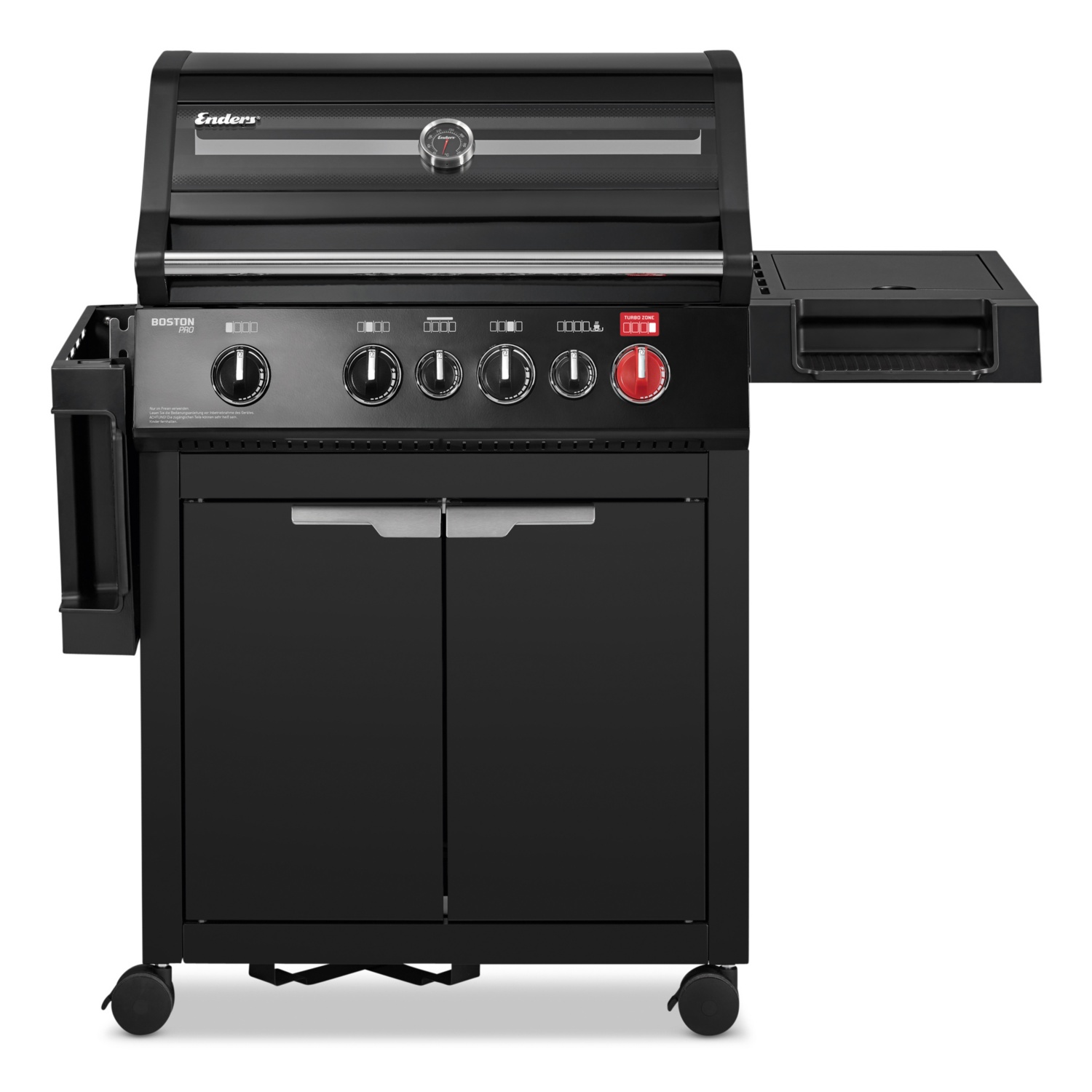 ENDERS Gasgrill Boston Black Pro 4 SIKR Turbo