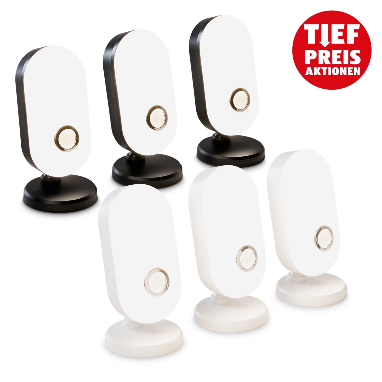 CASALUX Lampe mit Bewegunsmelder 3 Stk.
