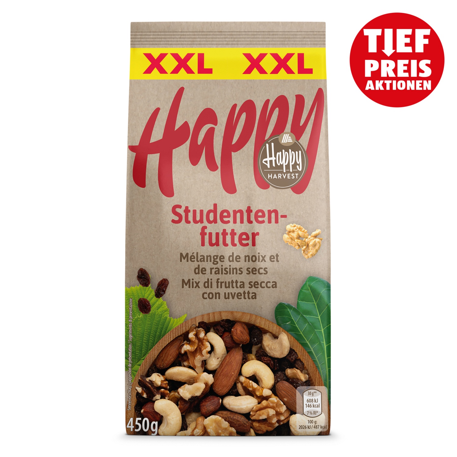 HAPPY HARVEST XXL Studentenfutter