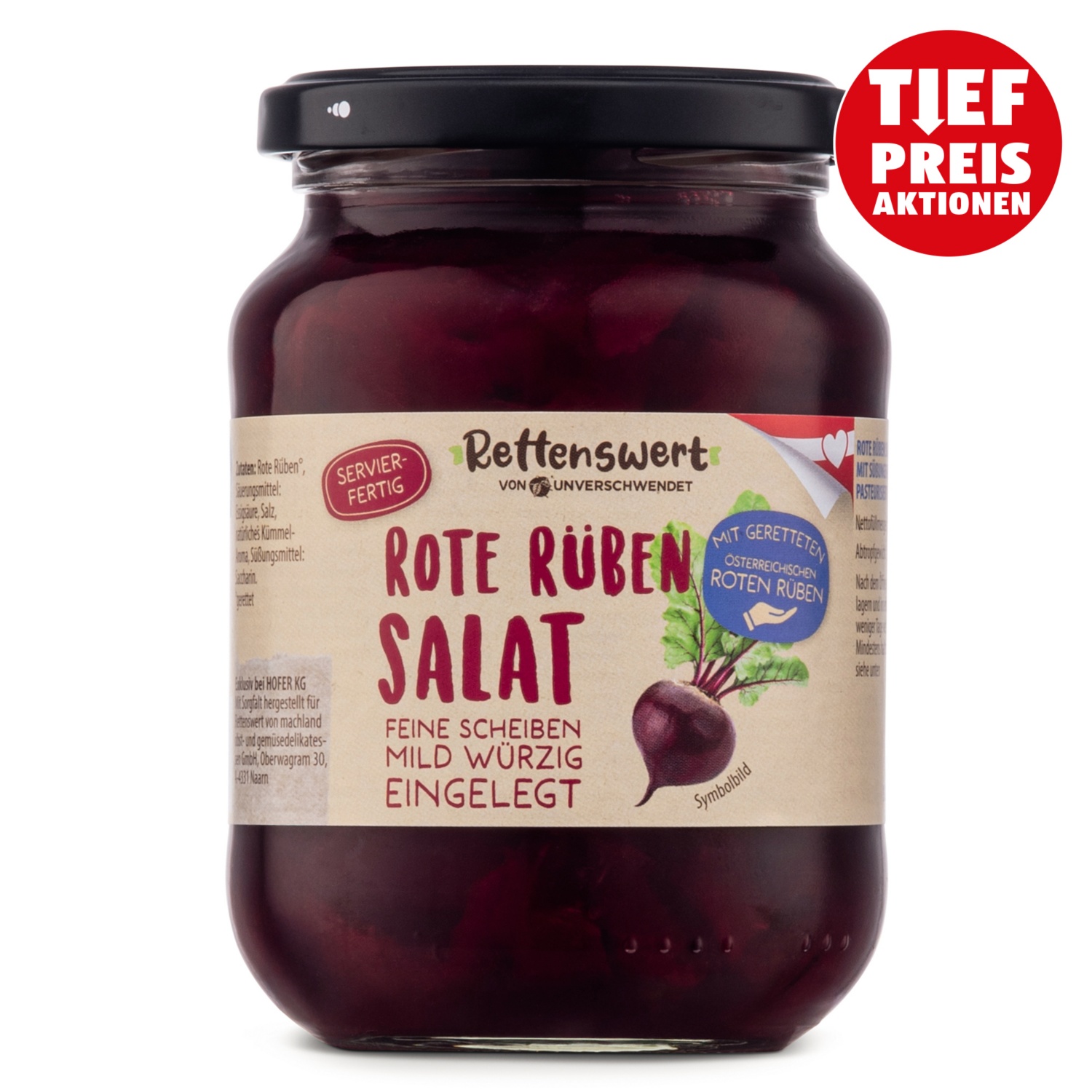 RETTENSWERT Salate, Rote Rübe