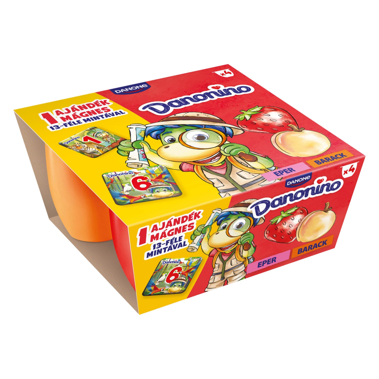 DANONE Danonino, 4 pohár