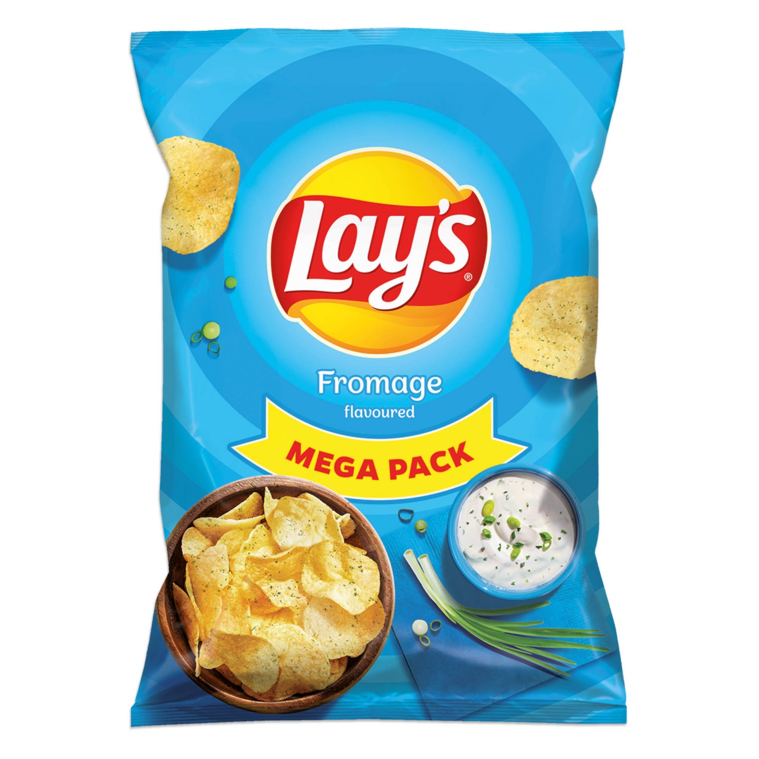 LAY'S Chips, tejfölös-zöldfűszeres, 200 g