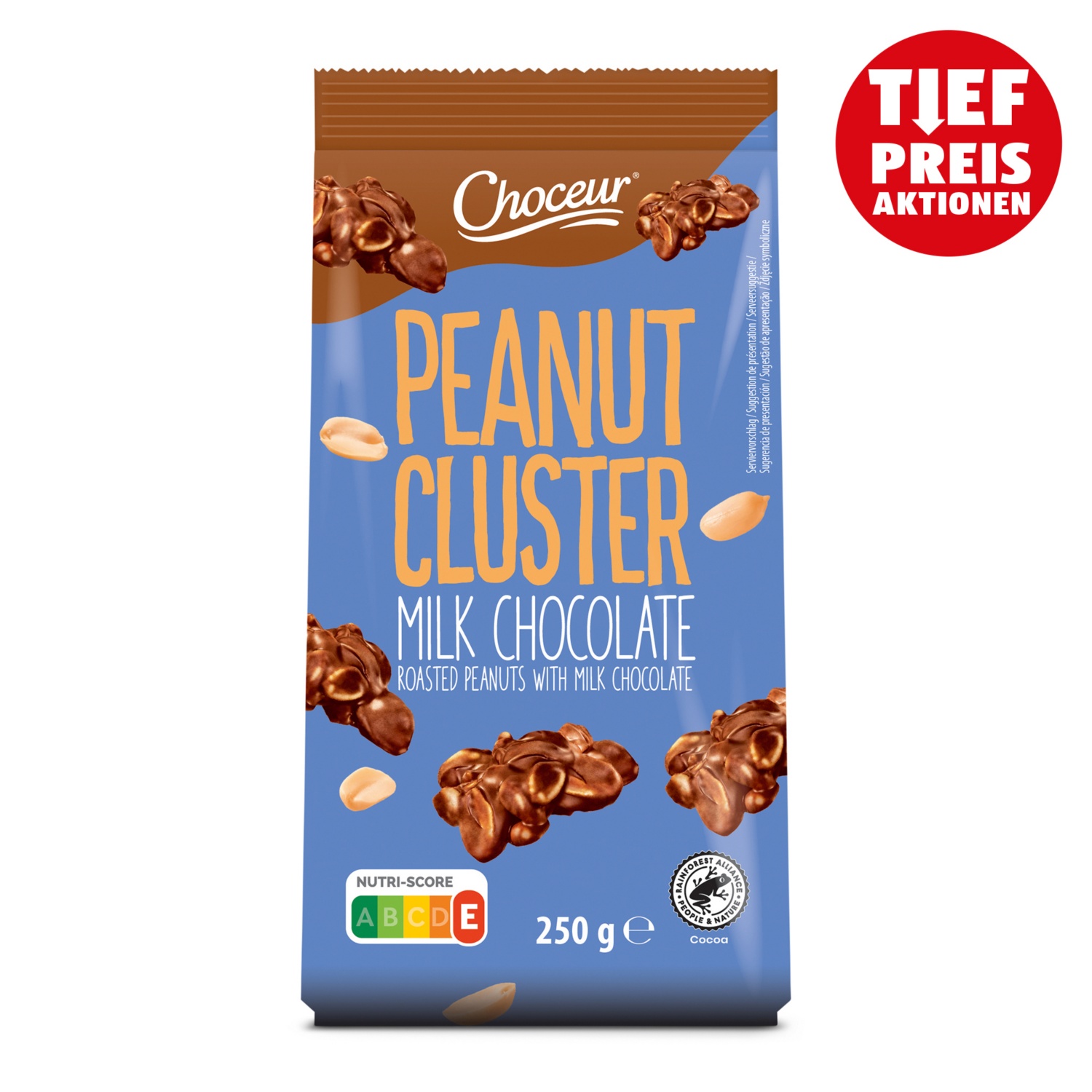 CHOCEUR Peanut Cluster, Milch